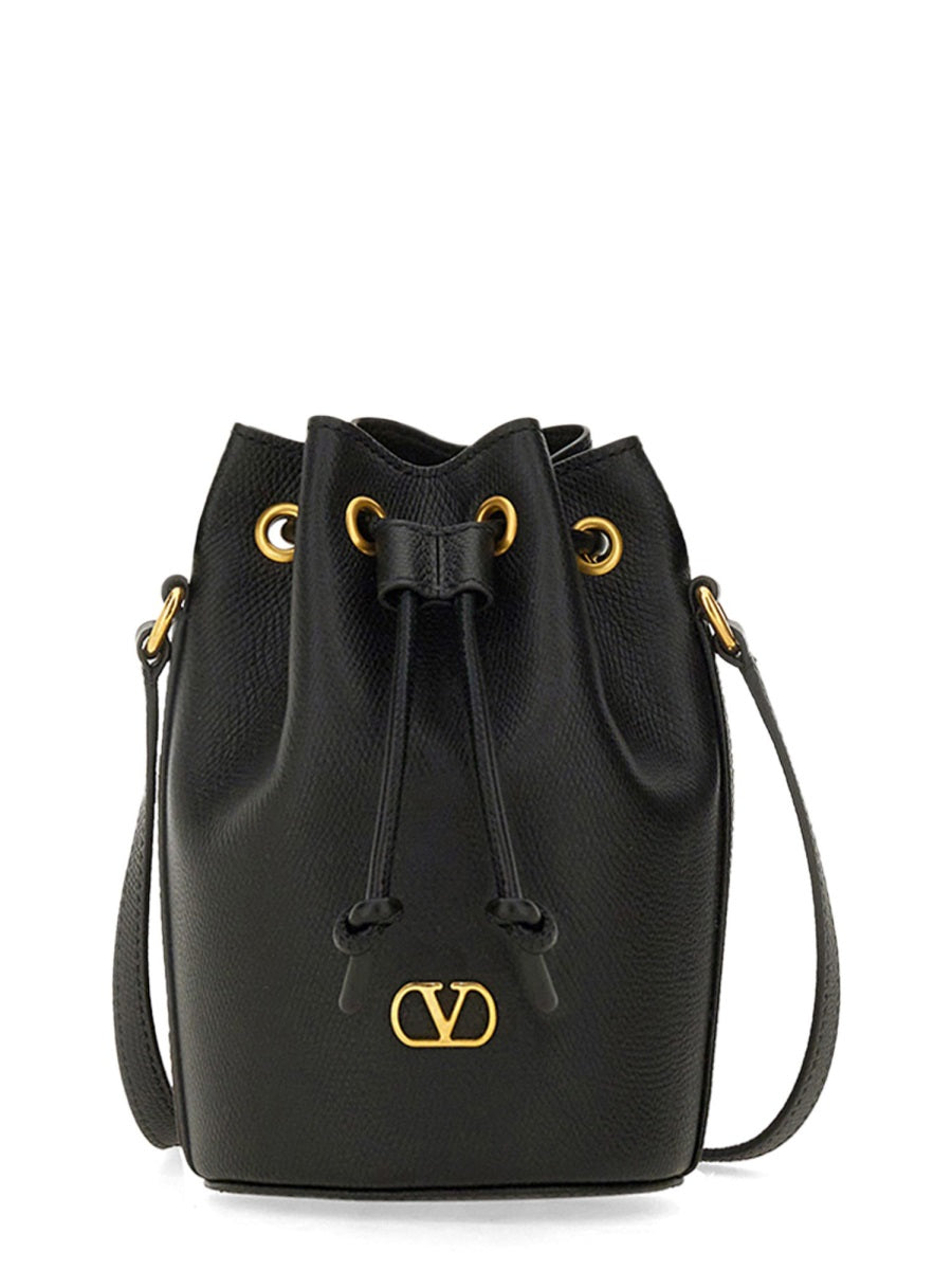 VALENTINO GARAVANI Mini Signature Bucket Handbag