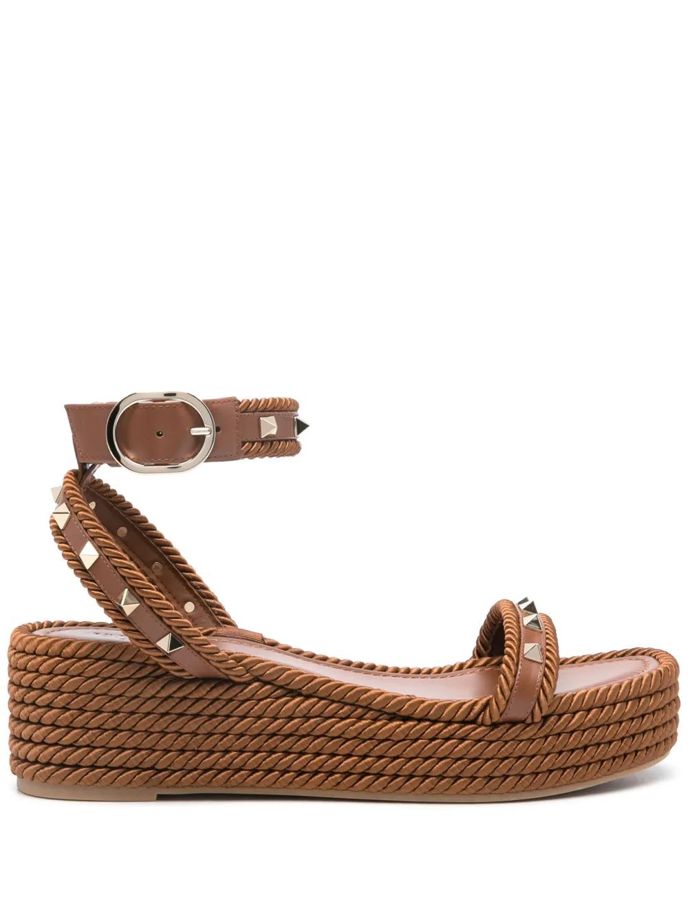 VALENTINO Platform Rockstud Espadrilles for Women