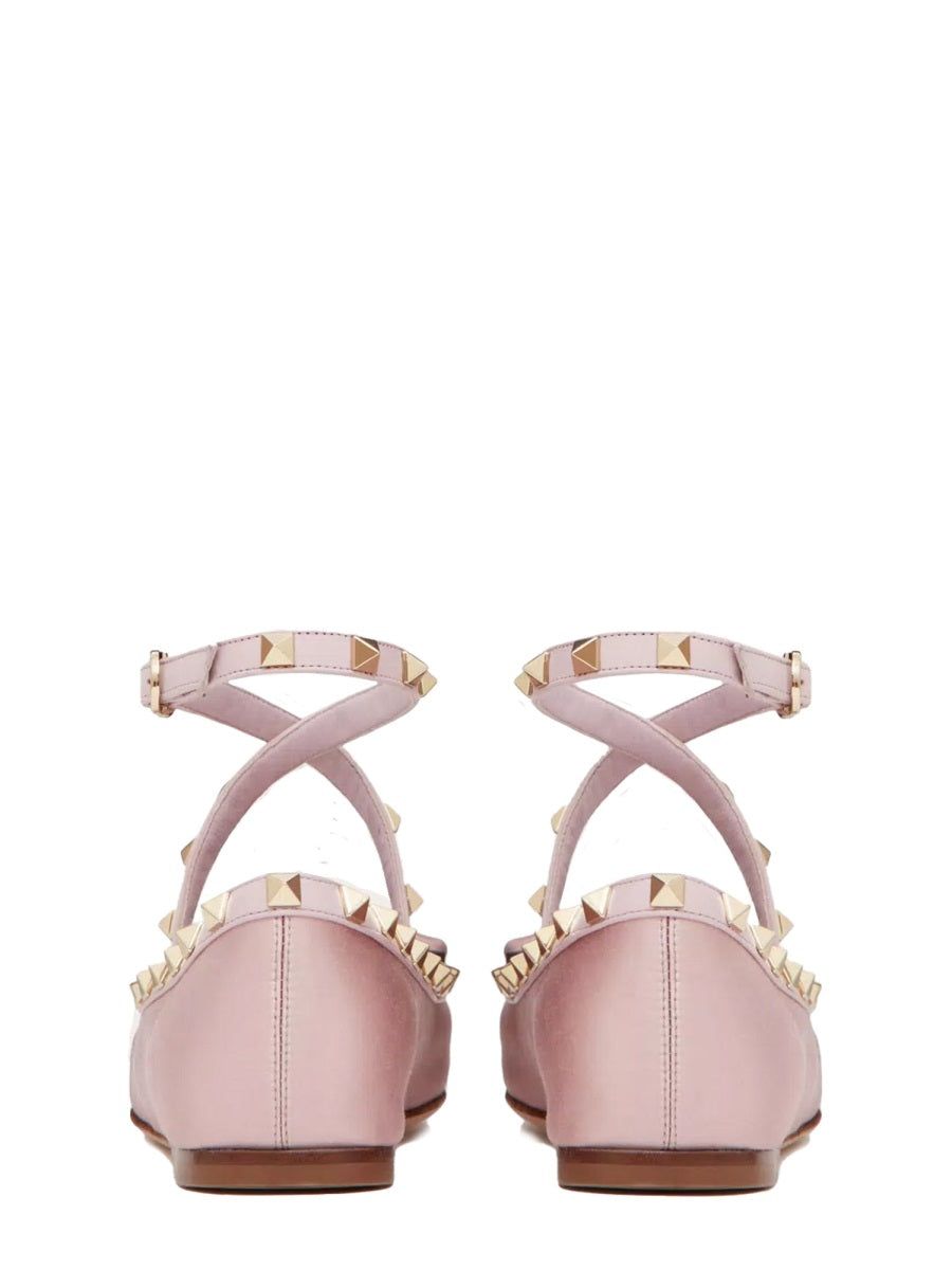 VALENTINO GARAVANI Rockstud Mini Ballerina Sandals for Women