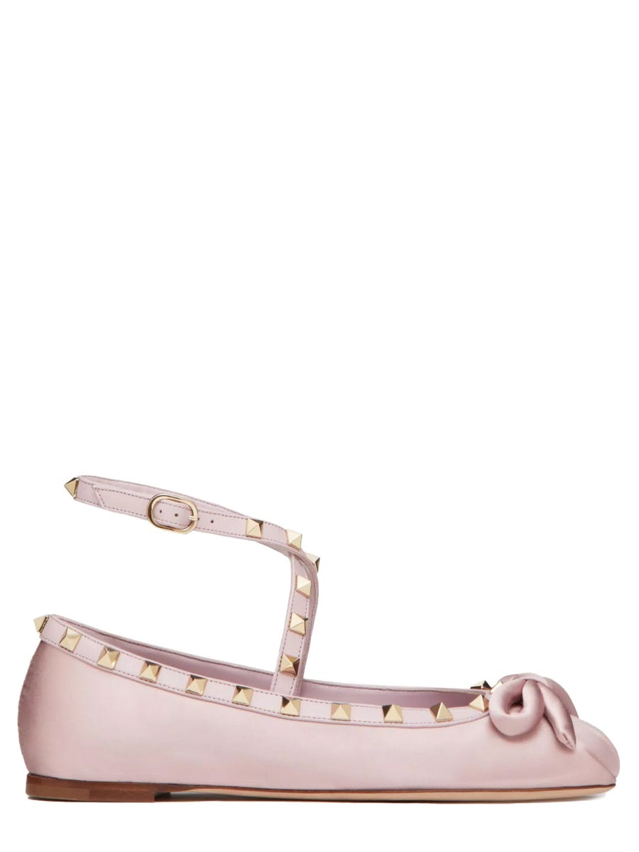 VALENTINO GARAVANI Rockstud Mini Ballerina Sandals for Women