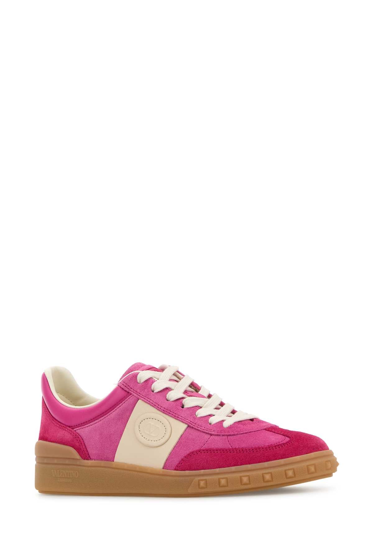 VALENTINO GARAVANI Multicolor Suede Upvillage Sneaker for Women
