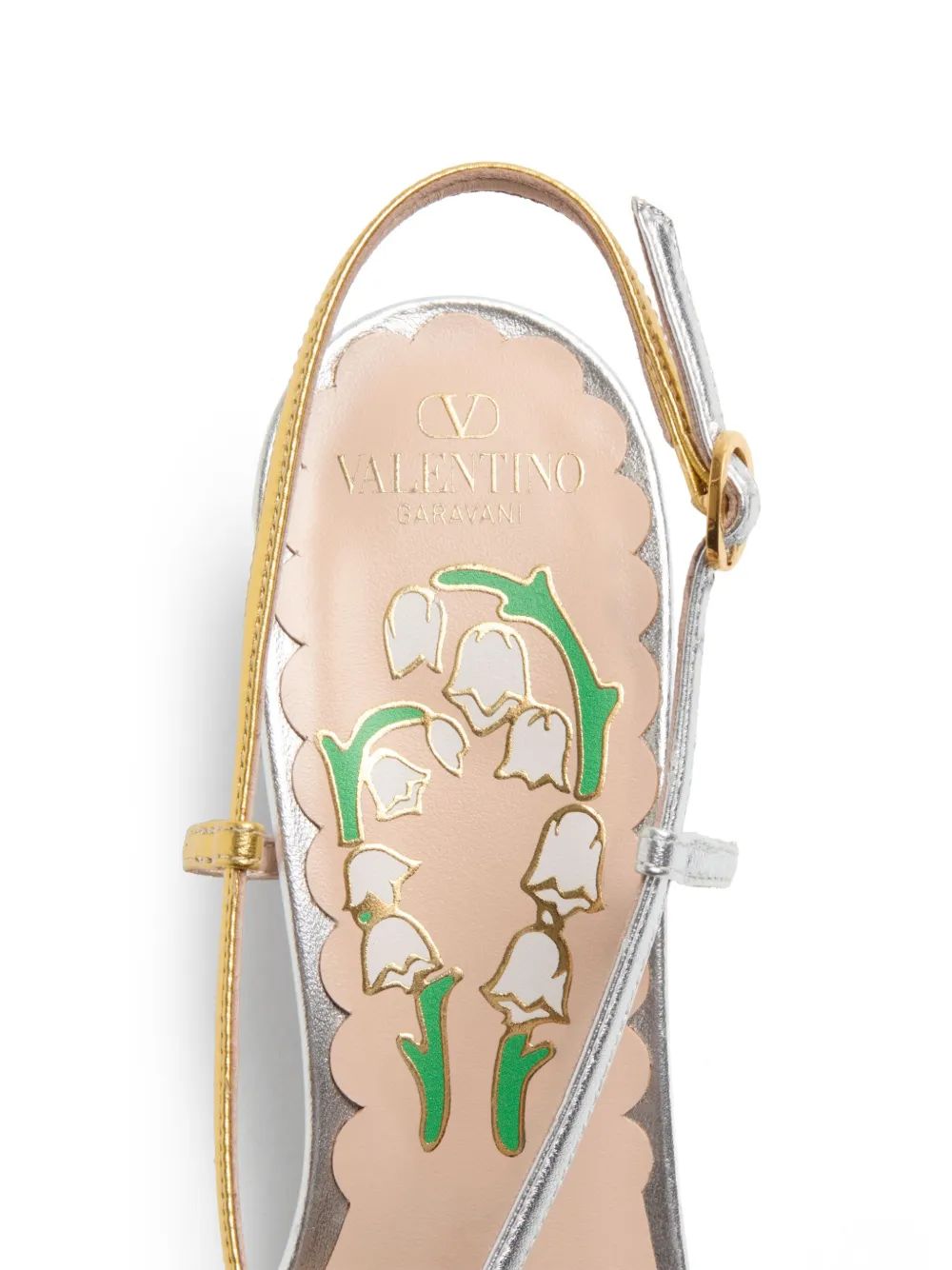 VALENTINO GARAVANI Elegant Distal Pumps with Gold Bow