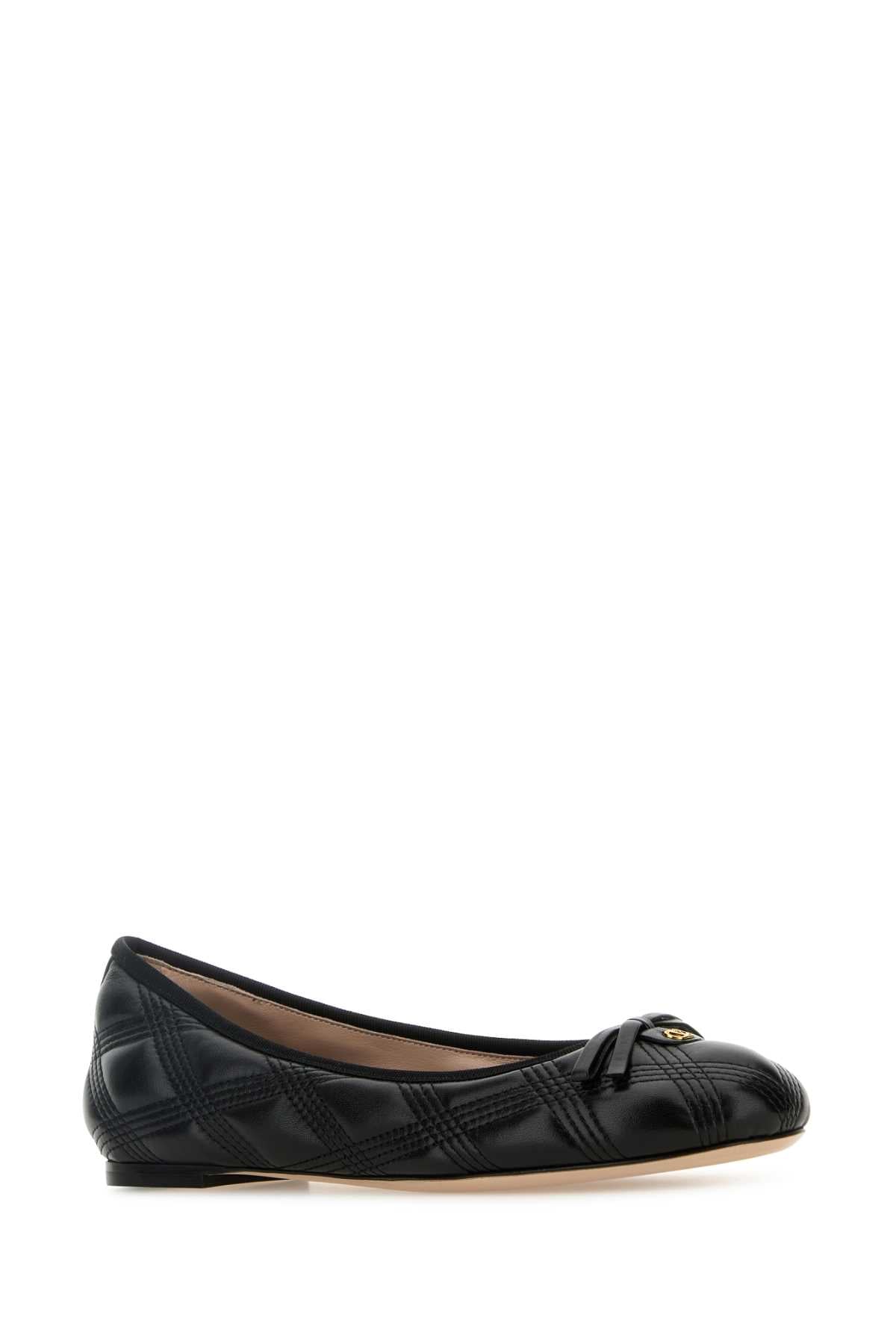 VALENTINO GARAVANI Leather Ballerina Flats for Women