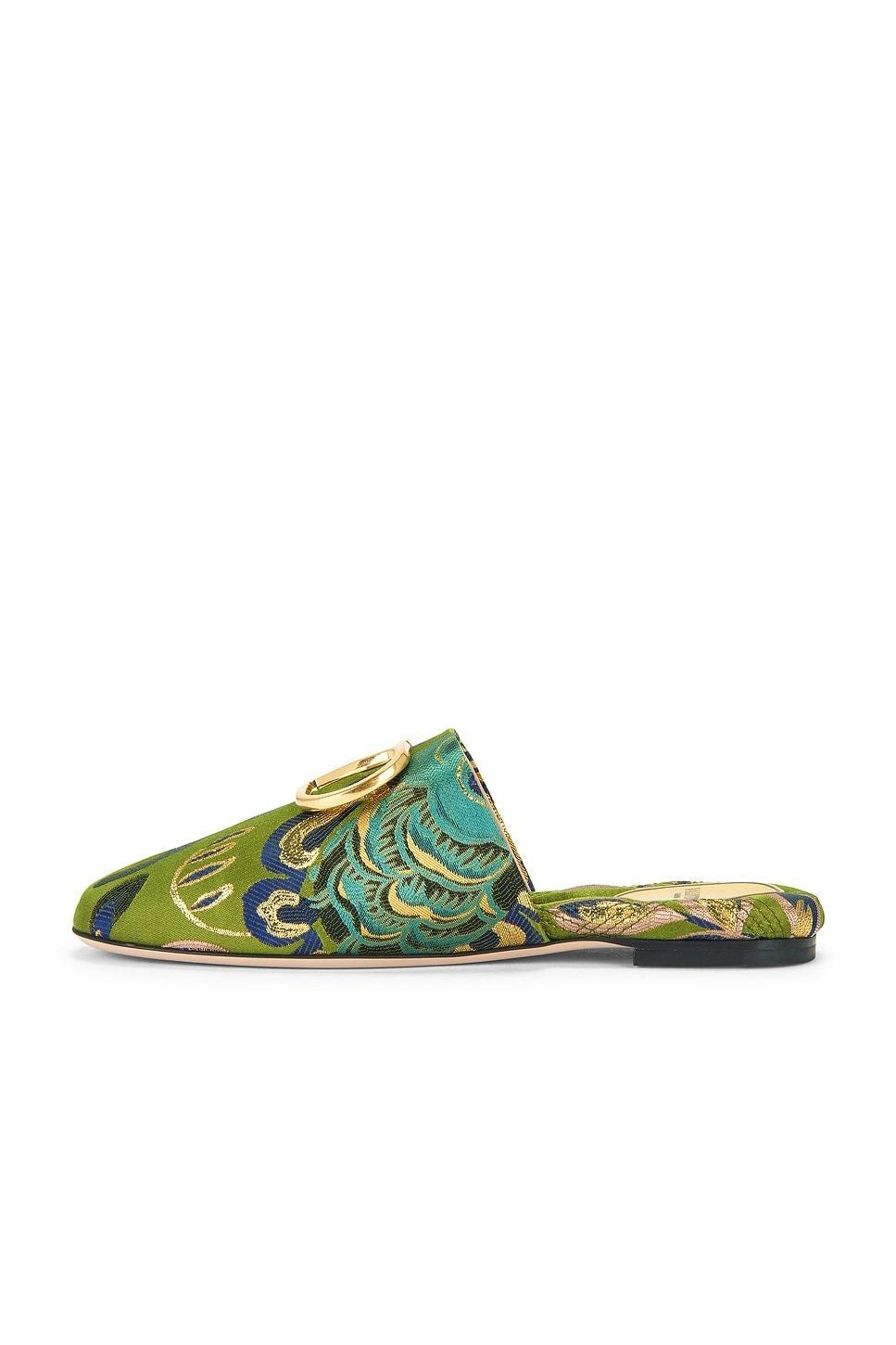 VALENTINO Jacquard Vlogo Slipper