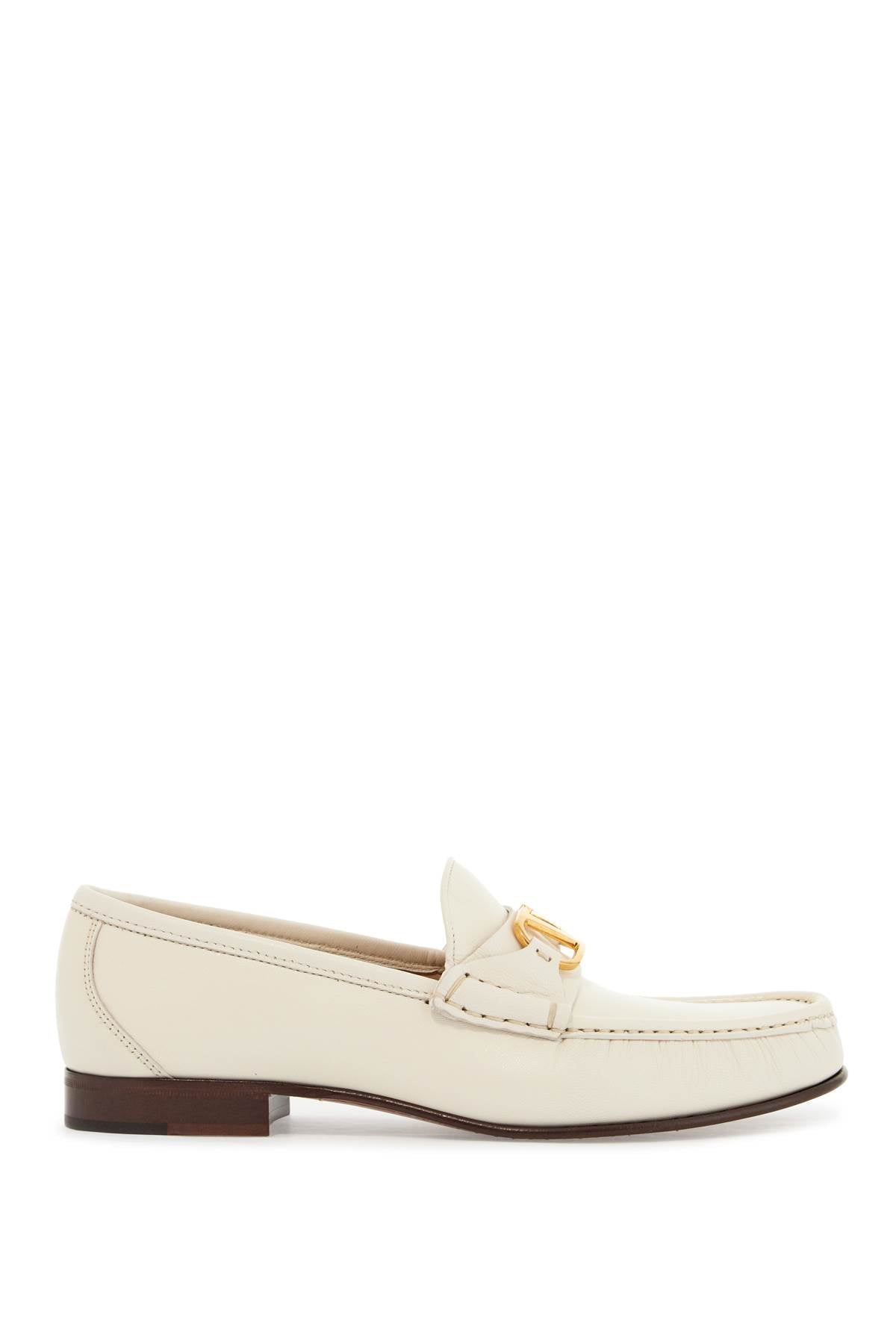 VALENTINO GARAVANI Vlogo Signature Leather Loafers