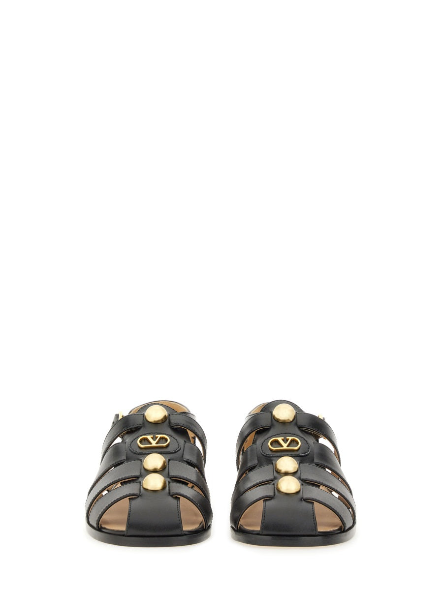 VALENTINO GARAVANI Fisherman Vlogo Signature Sandals