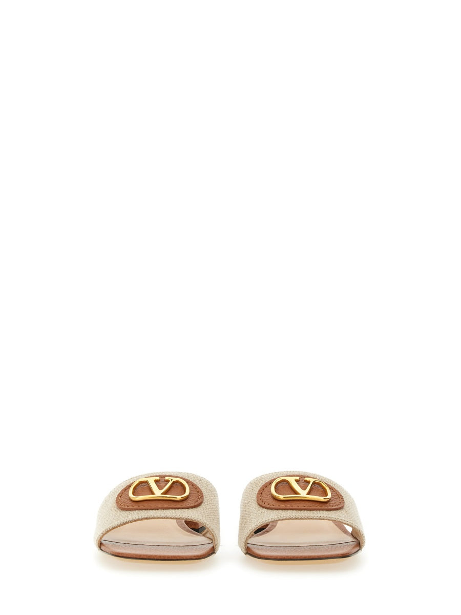 VALENTINO GARAVANI Luxury Slide Sandal Vlogo Signature 43