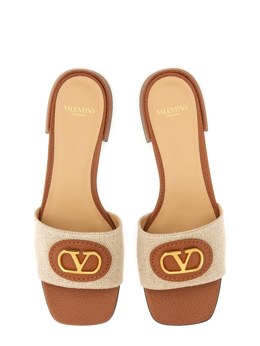 VALENTINO GARAVANI Luxury Slide Sandal Vlogo Signature 43