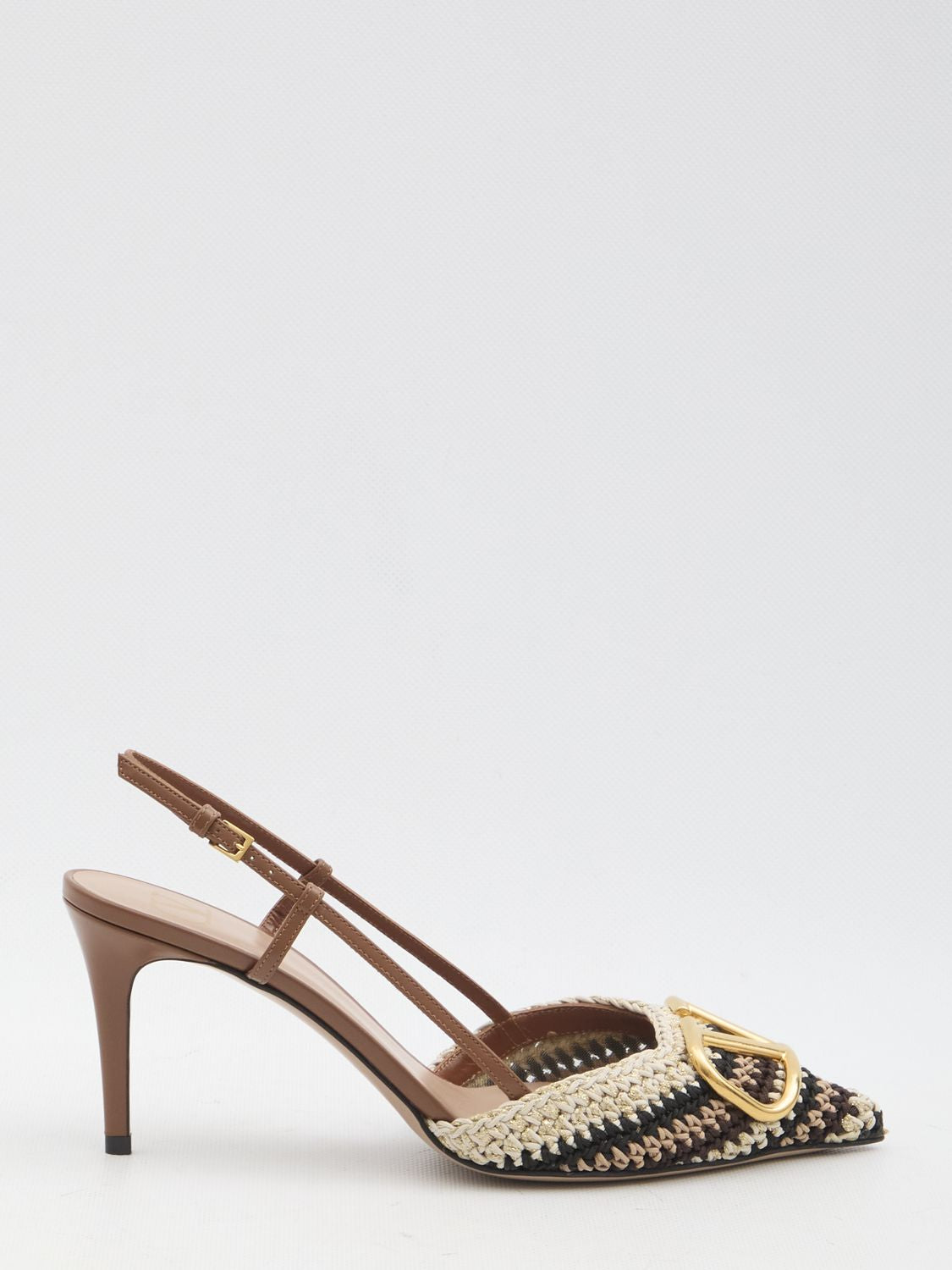 VALENTINO GARAVANI Signature Slingback Pumps - 8cm Heel Height