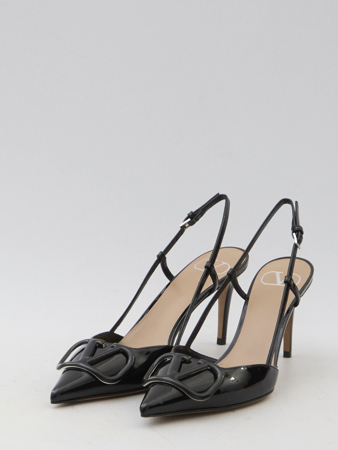 VALENTINO GARAVANI Signature Sling Back Pumps with 8cm Heel Height
