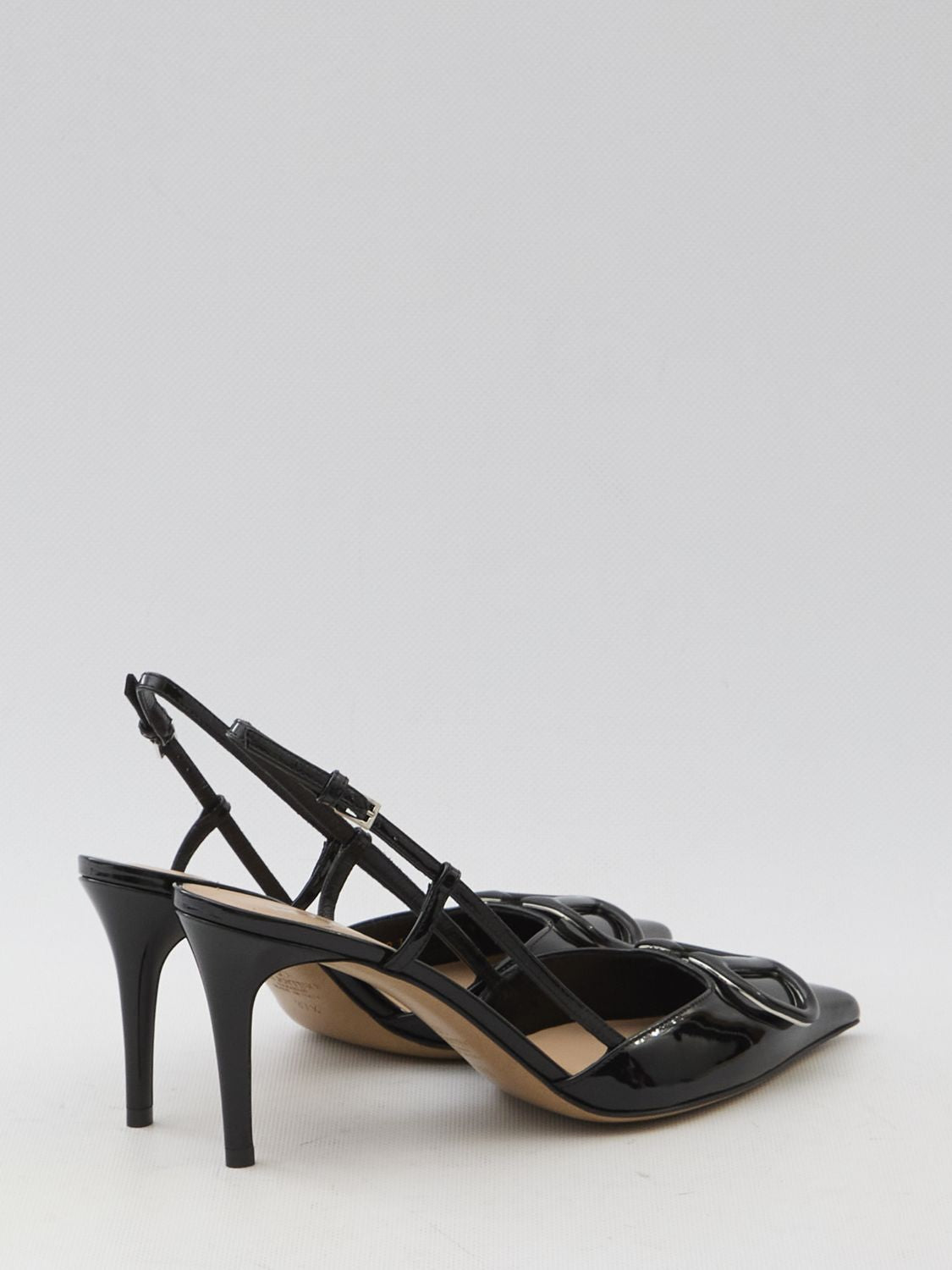 VALENTINO GARAVANI Signature Sling Back Pumps with 8cm Heel Height