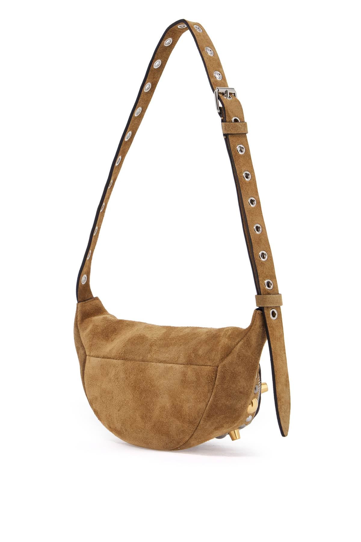 VALENTINO GARAVANI Suede NELLCOTE Waist Satchel Handbag