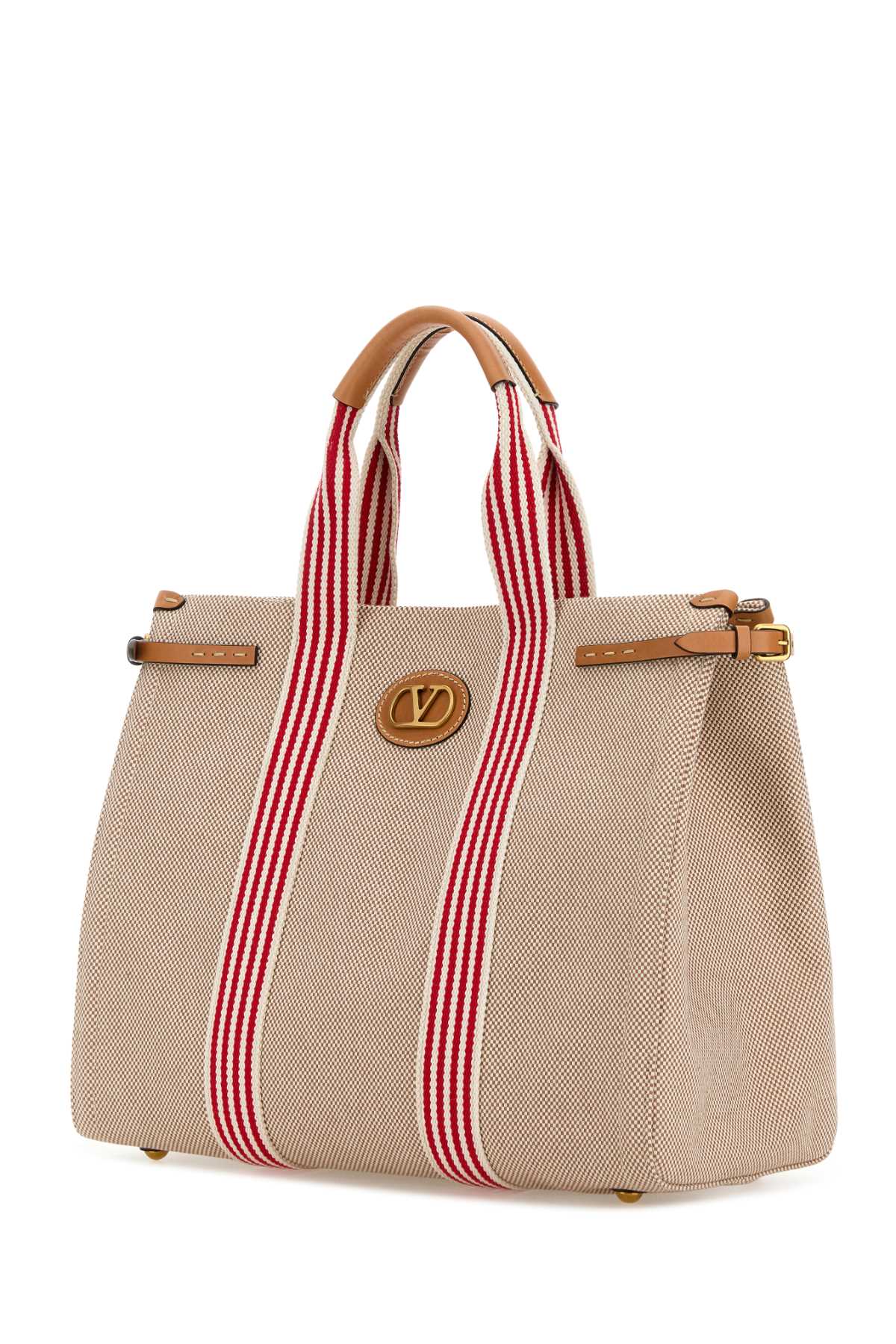 VALENTINO GARAVANI Large Two-Tone Canvas Vlogo Shopping Handbag for Men