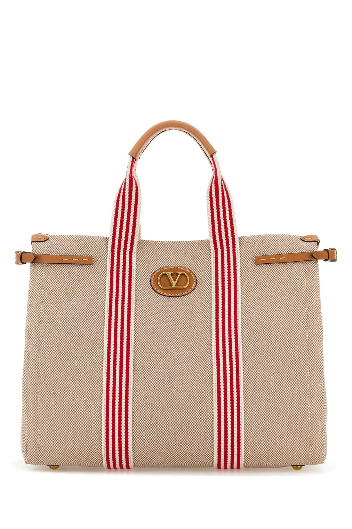 VALENTINO GARAVANI Large Two-Tone Canvas Vlogo Shopping Handbag for Men