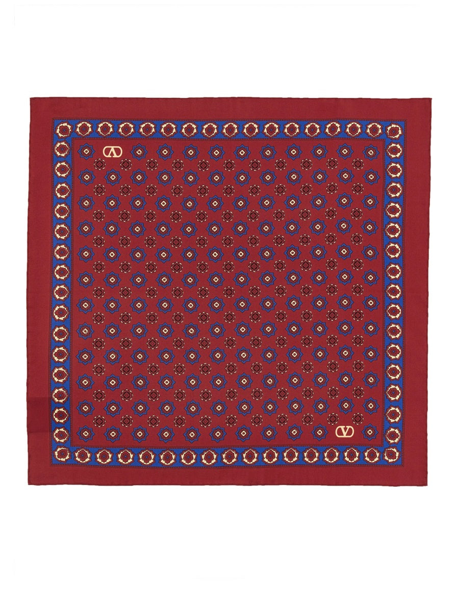 VALENTINO GARAVANI Silk Twill Scarf