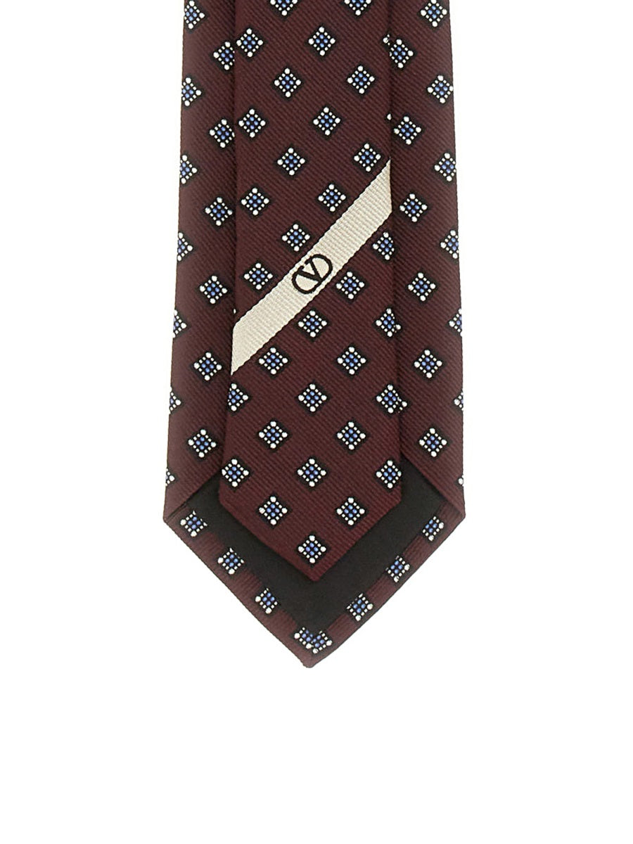 VALENTINO GARAVANI Silk 'Valentie' Tie