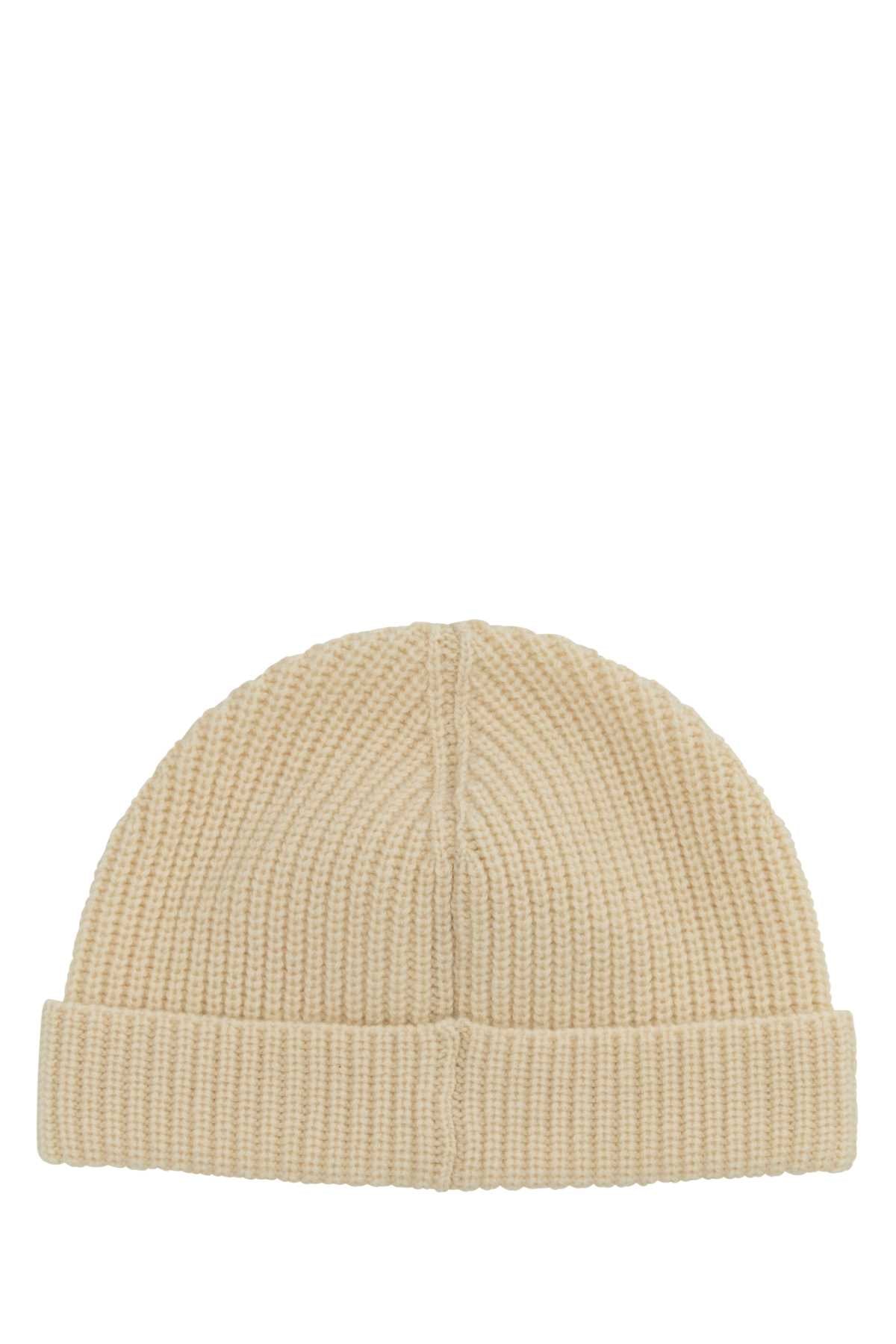 VALENTINO GARAVANI Cashmere Knit Beanie Hat for Men