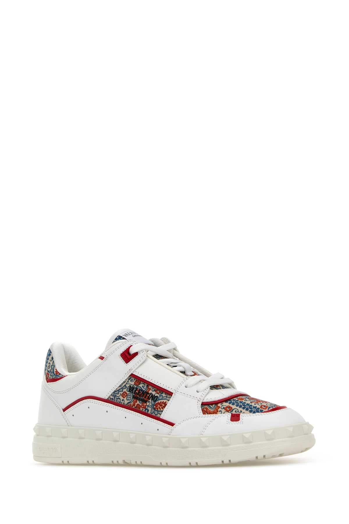 VALENTINO GARAVANI Leather Freedots Sneaker for Men