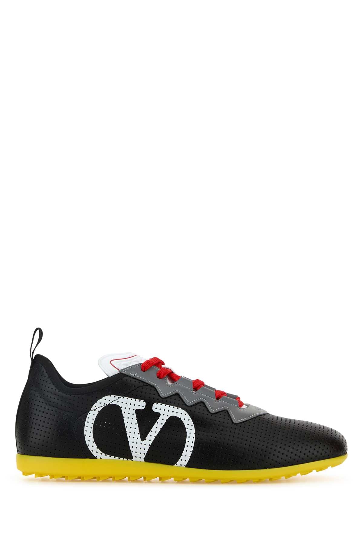 VALENTINO GARAVANI Nappa Leather Chromathon Sneakers for Men