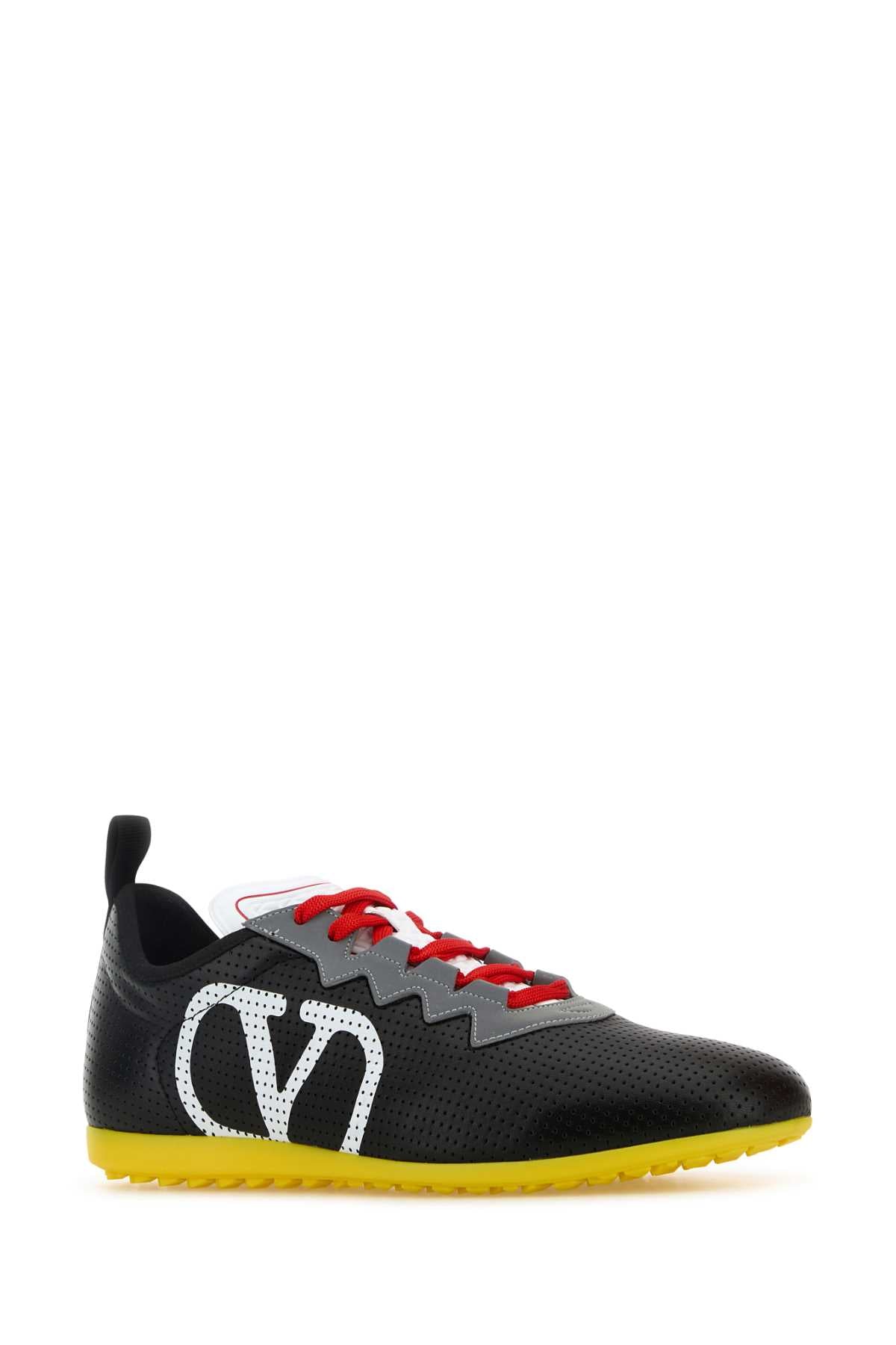 VALENTINO GARAVANI Nappa Leather Chromathon Sneakers for Men