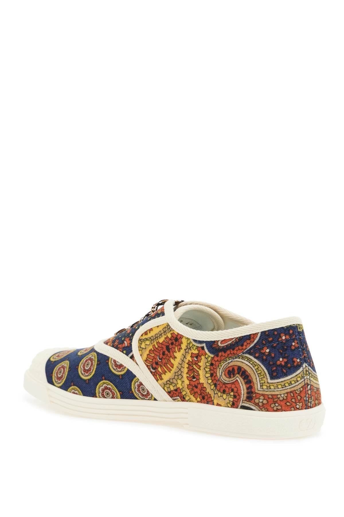 VALENTINO GARAVANI BAY BY BAY Sneaker in Voyage Imaginaire Denim