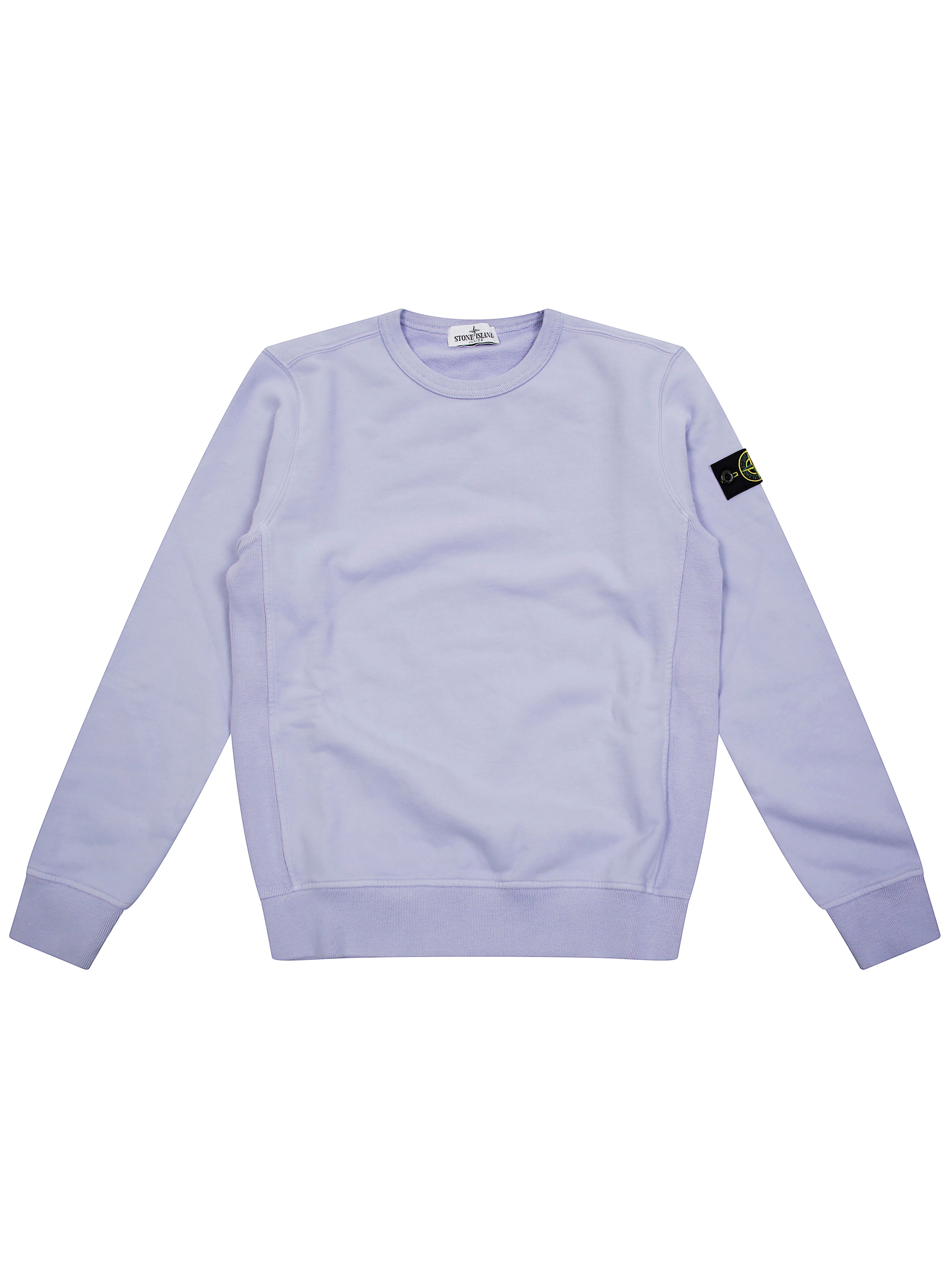 STONE ISLAND Basic Logo Sweatshirt for Kids - FW25 Collection