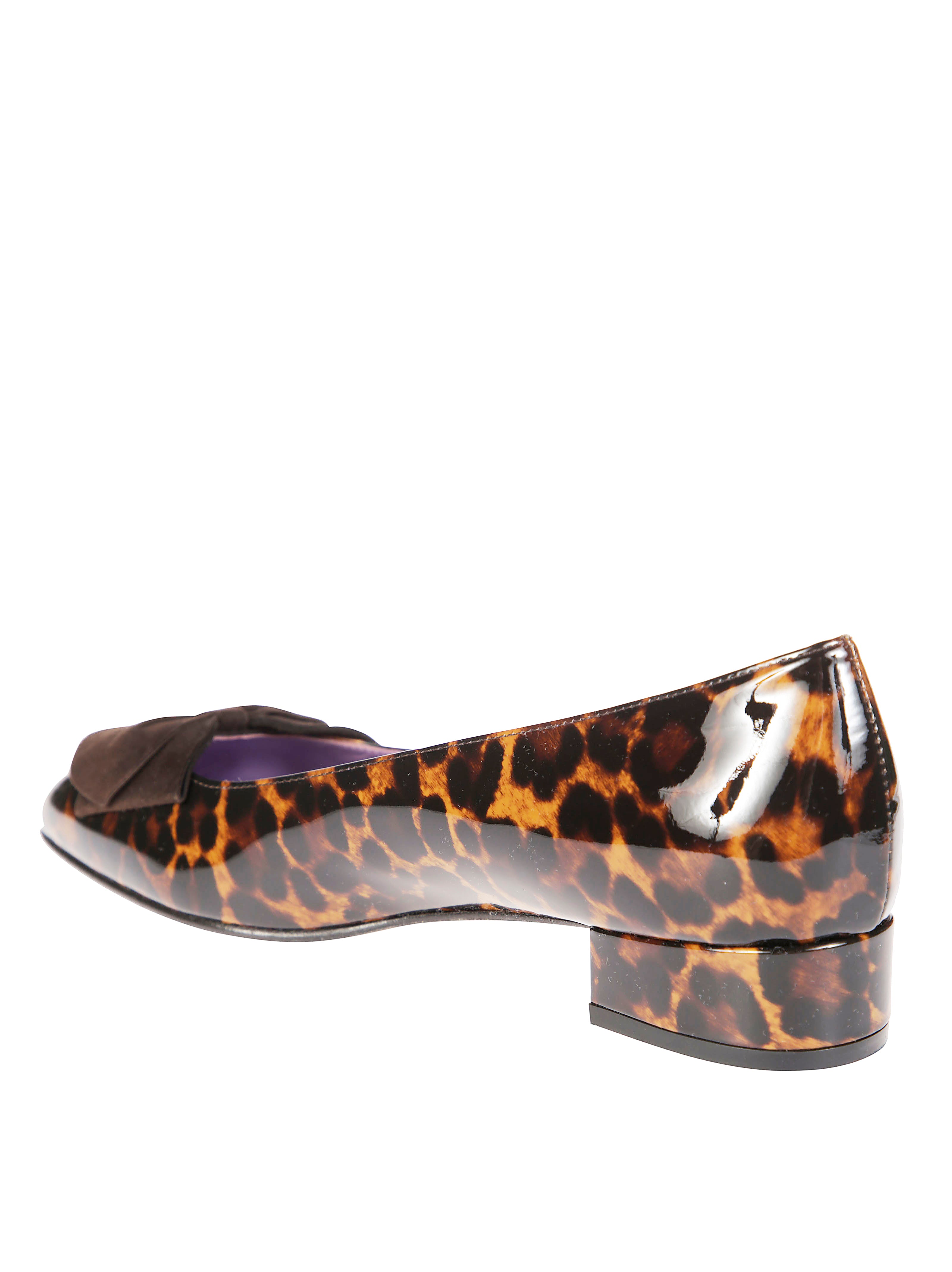 CAREL Ballerina Suede Leopard Print Shoes for Men