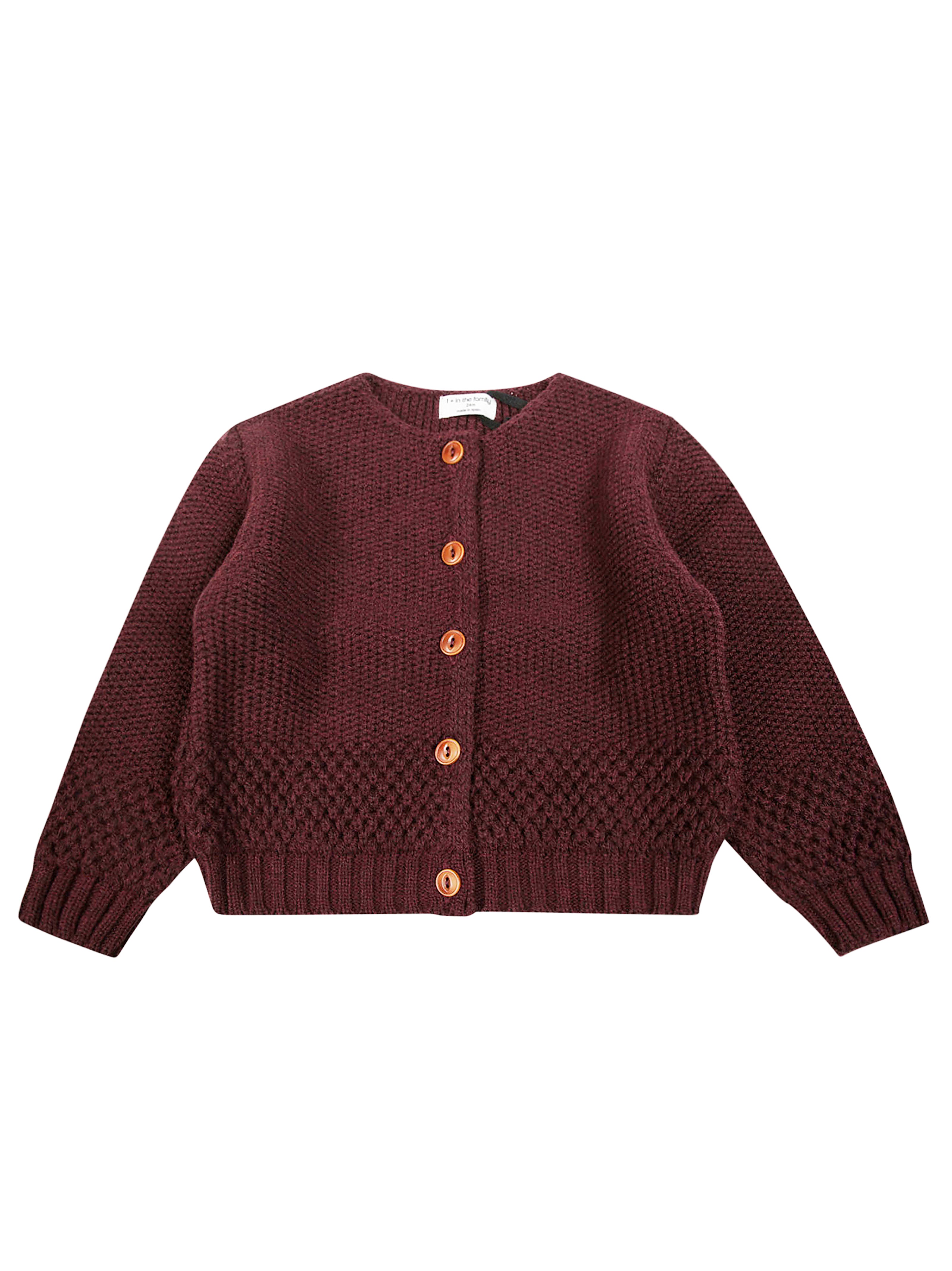1+IN THE FAMILY Mini Cozy Cardigan for Kids