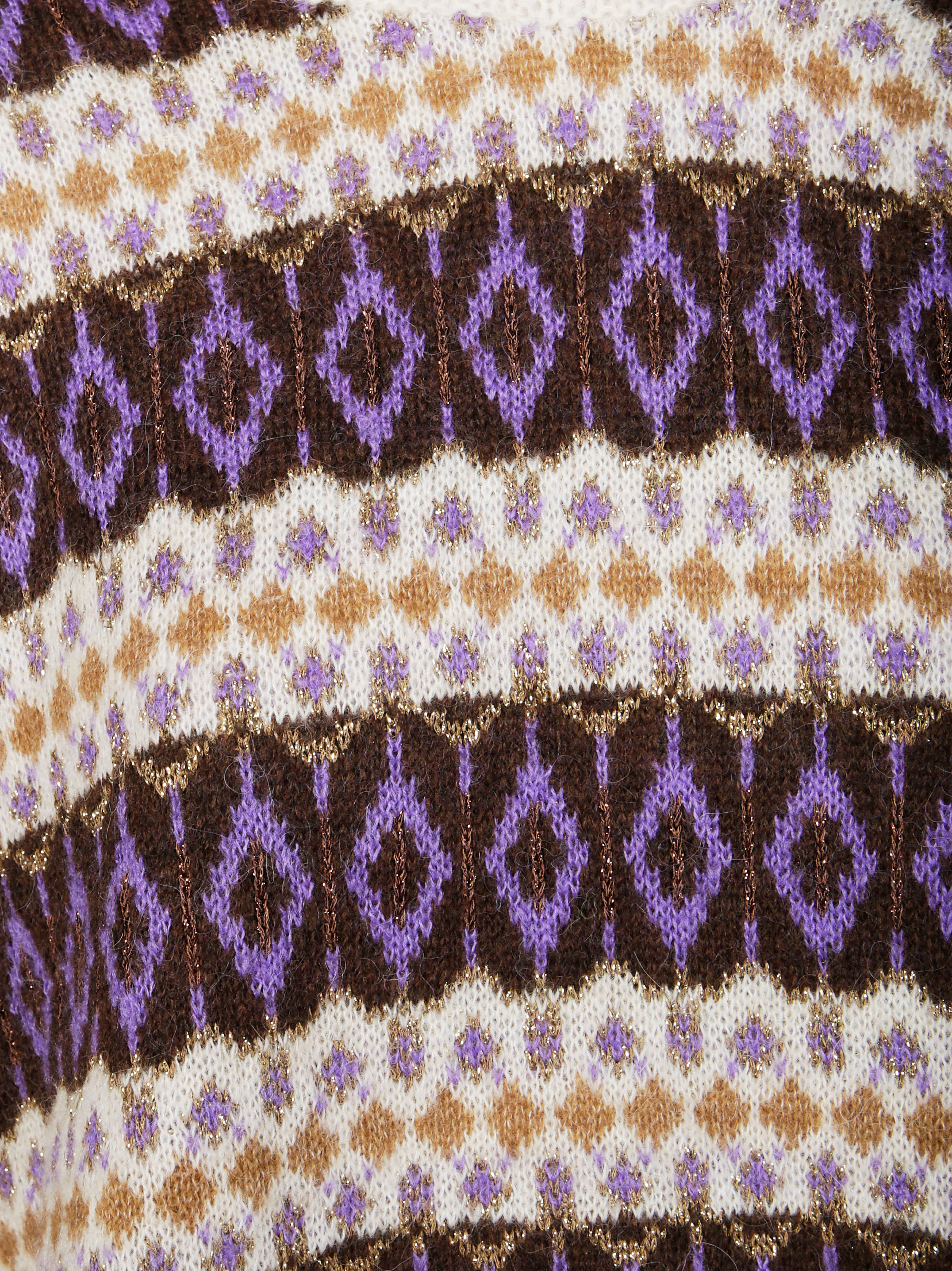 LIUJO Striped Turtleneck Sweater for Men