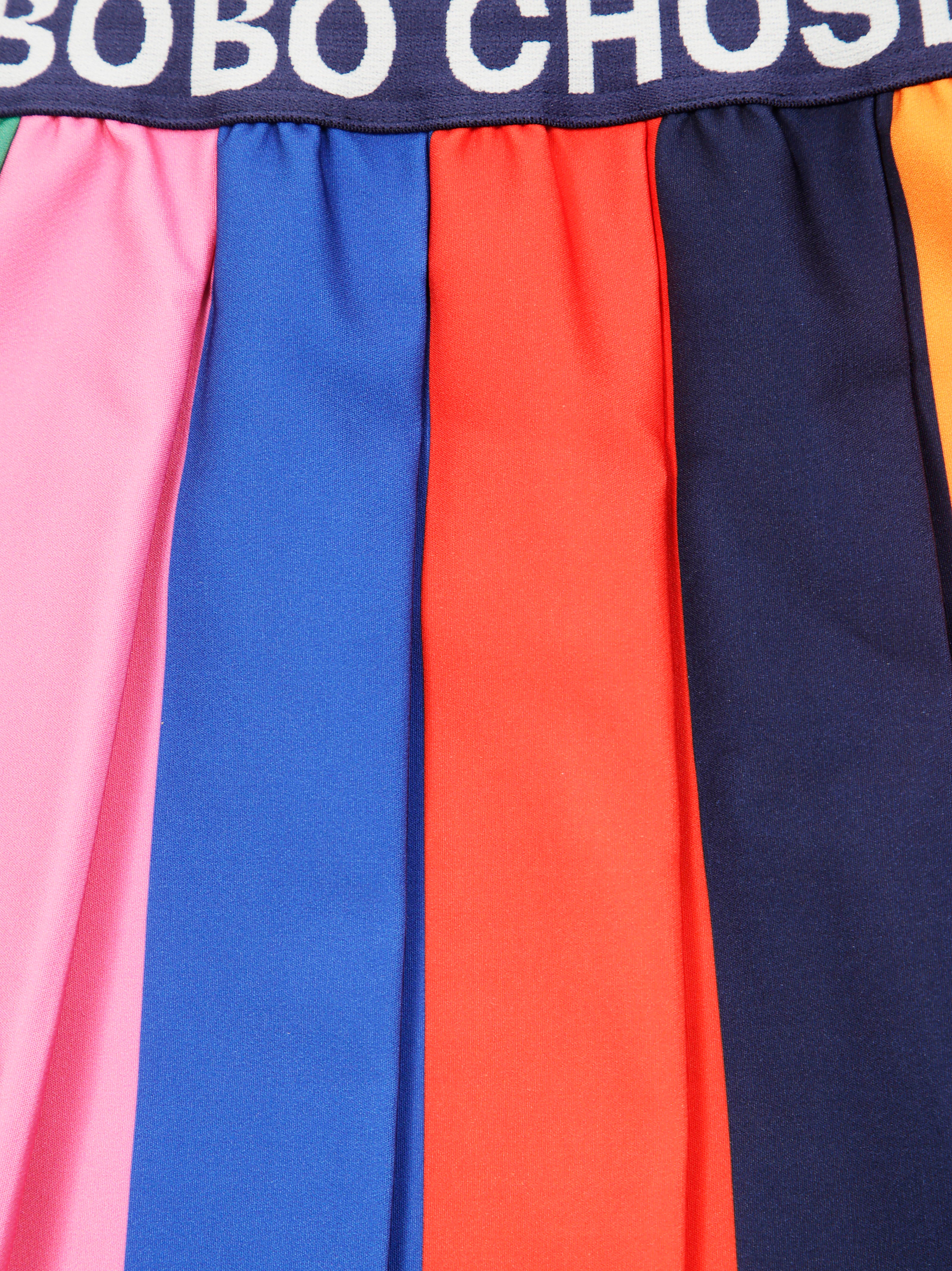 BOBO CHOSES Pleated Block Skirt for Kids