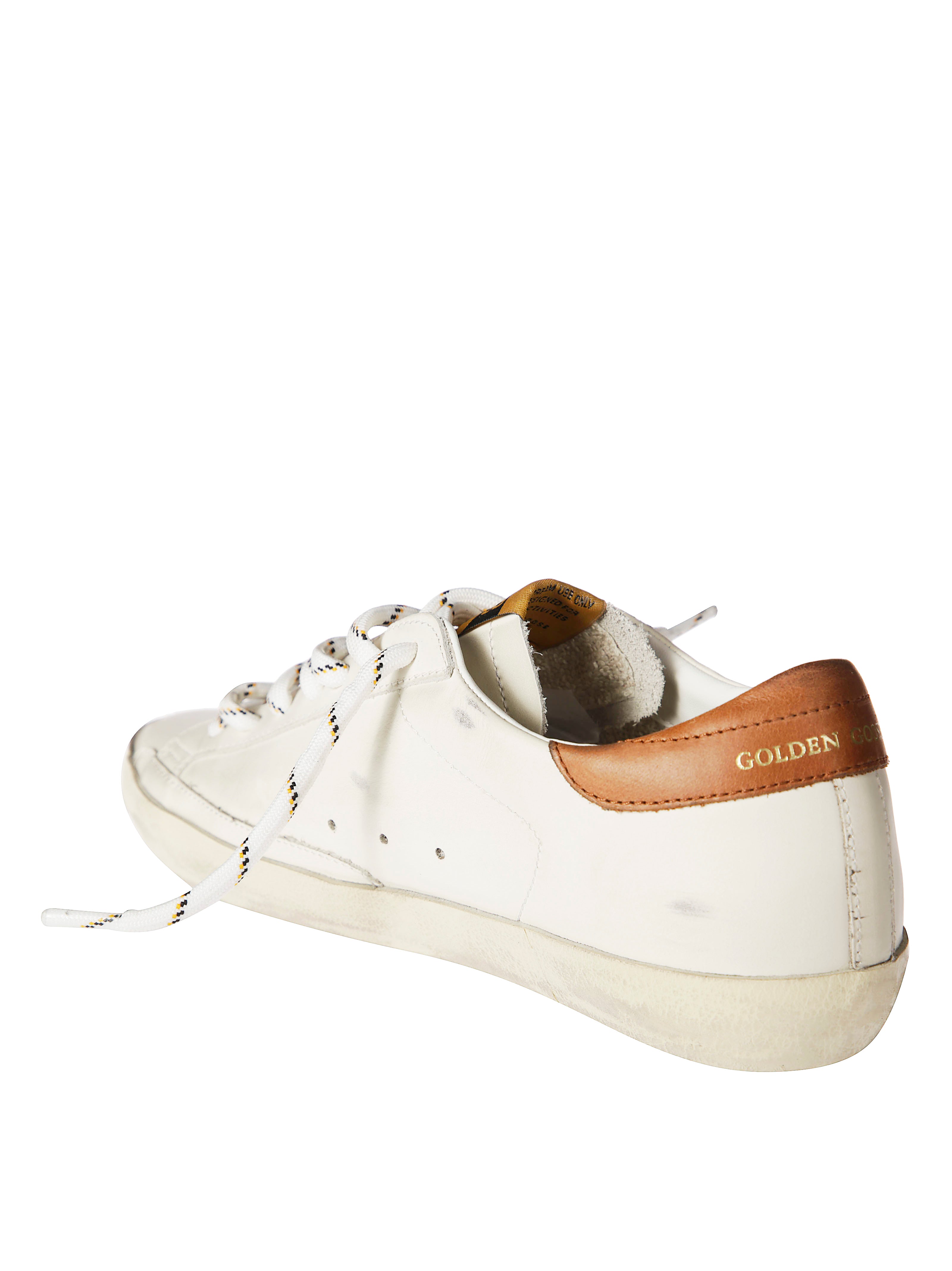 GOLDEN GOOSE Superstar Leather Upper Sneakers for Women