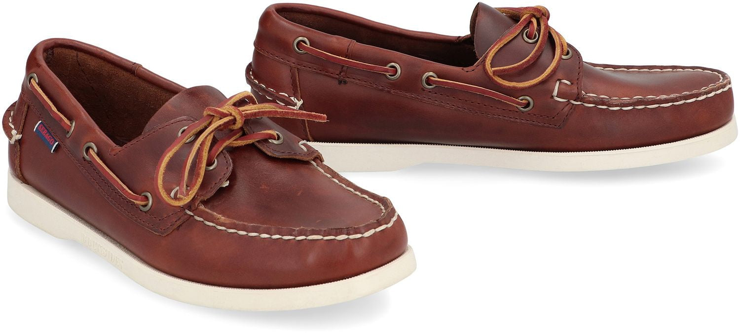SEBAGO Men's Classic Leather Boat Shoes