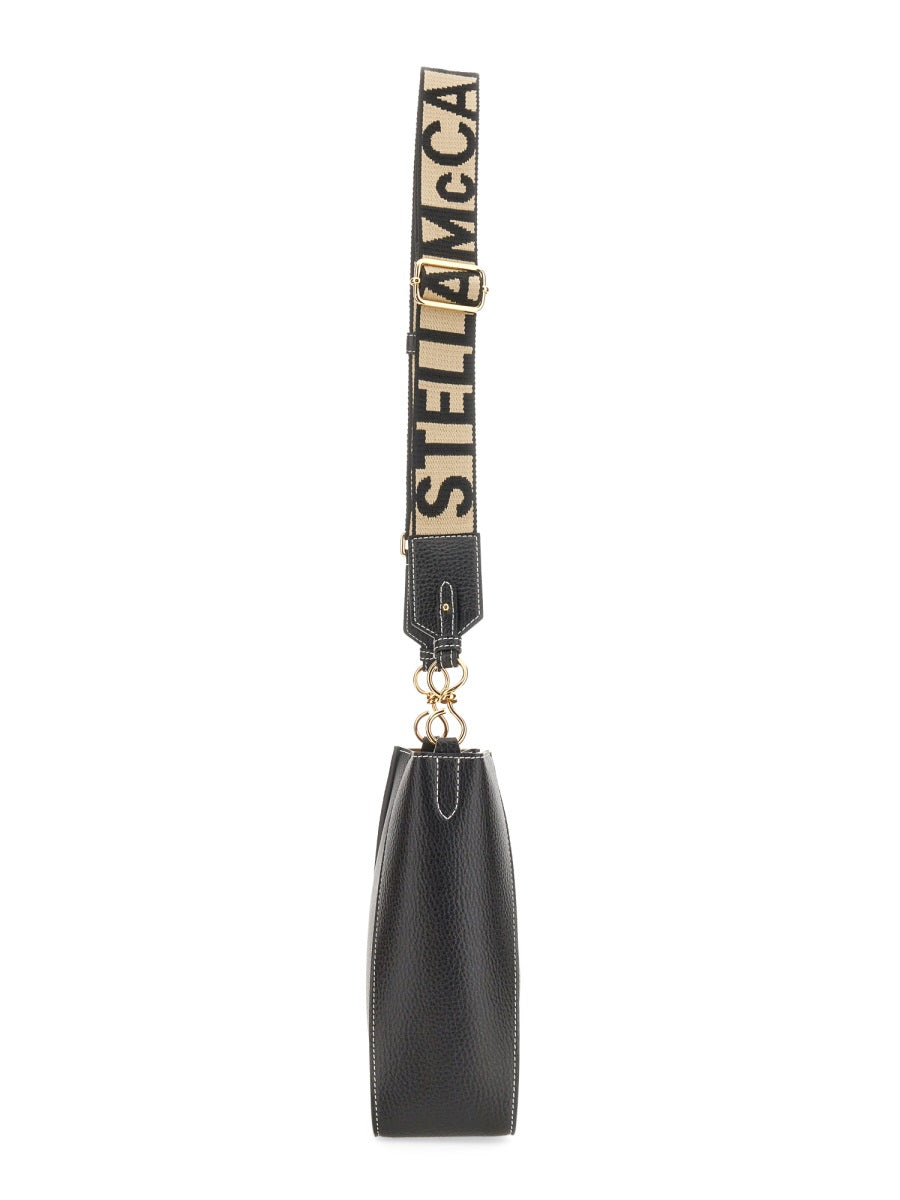 STELLA MCCARTNEY Adjustable Shoulder Handbag with Logo
