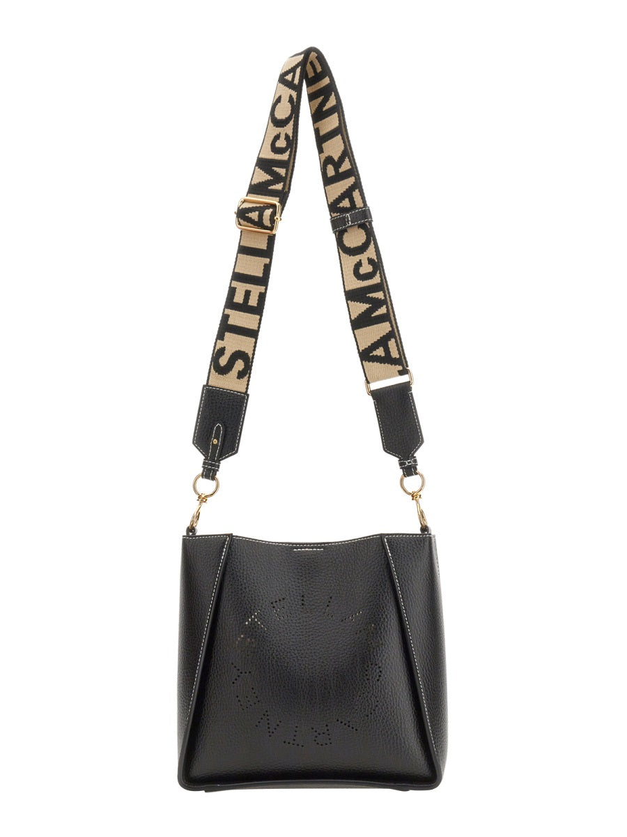 STELLA MCCARTNEY Adjustable Shoulder Handbag with Logo