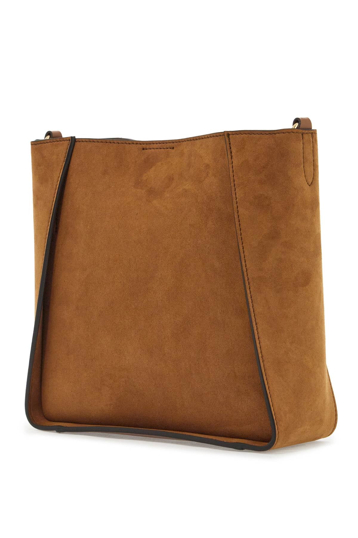 STELLA MCCARTNEY Stylish and Durable Nylon Handbag with Studded Logo Detail