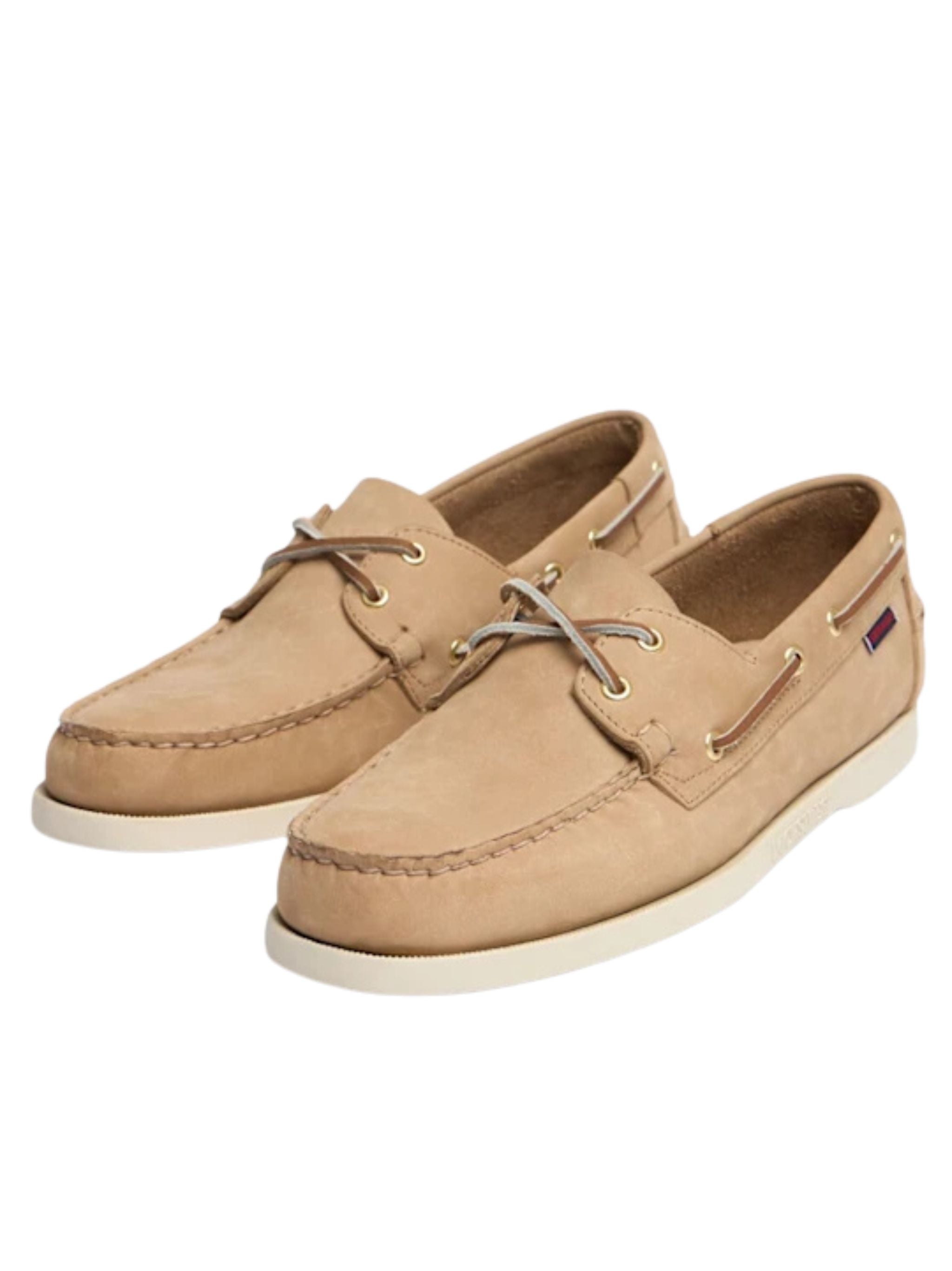 SEBAGO Classic Nubuk Boat Shoes for Men