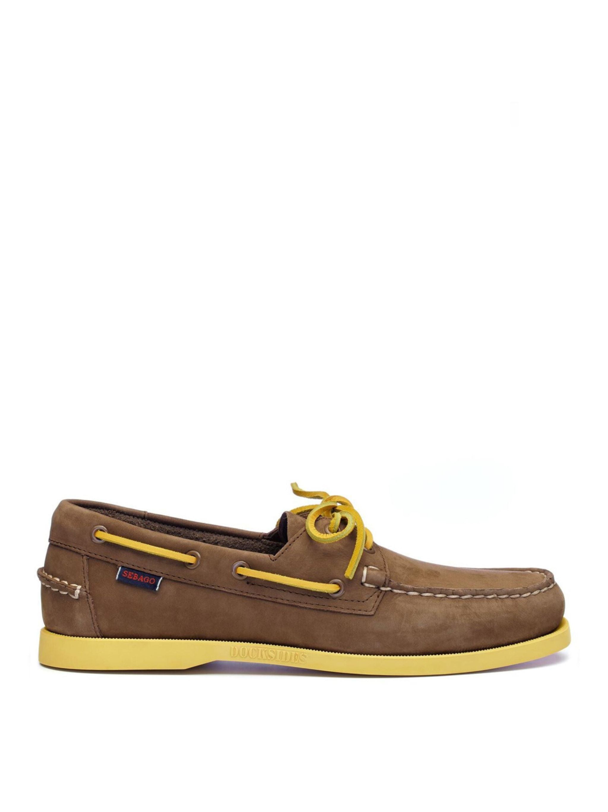 SEBAGO Dockside Portland Nubuk Boat Shoes for Men - SS25