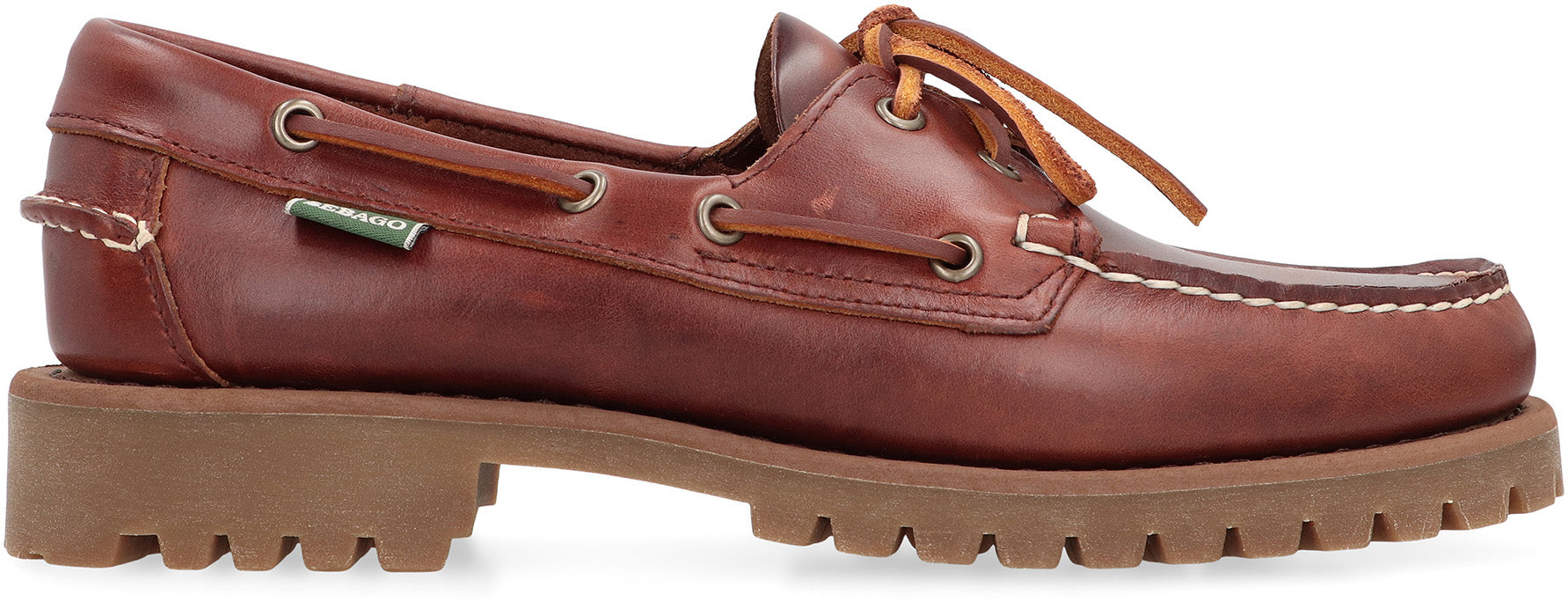 SEBAGO Waxy Leather Moccasins for Women