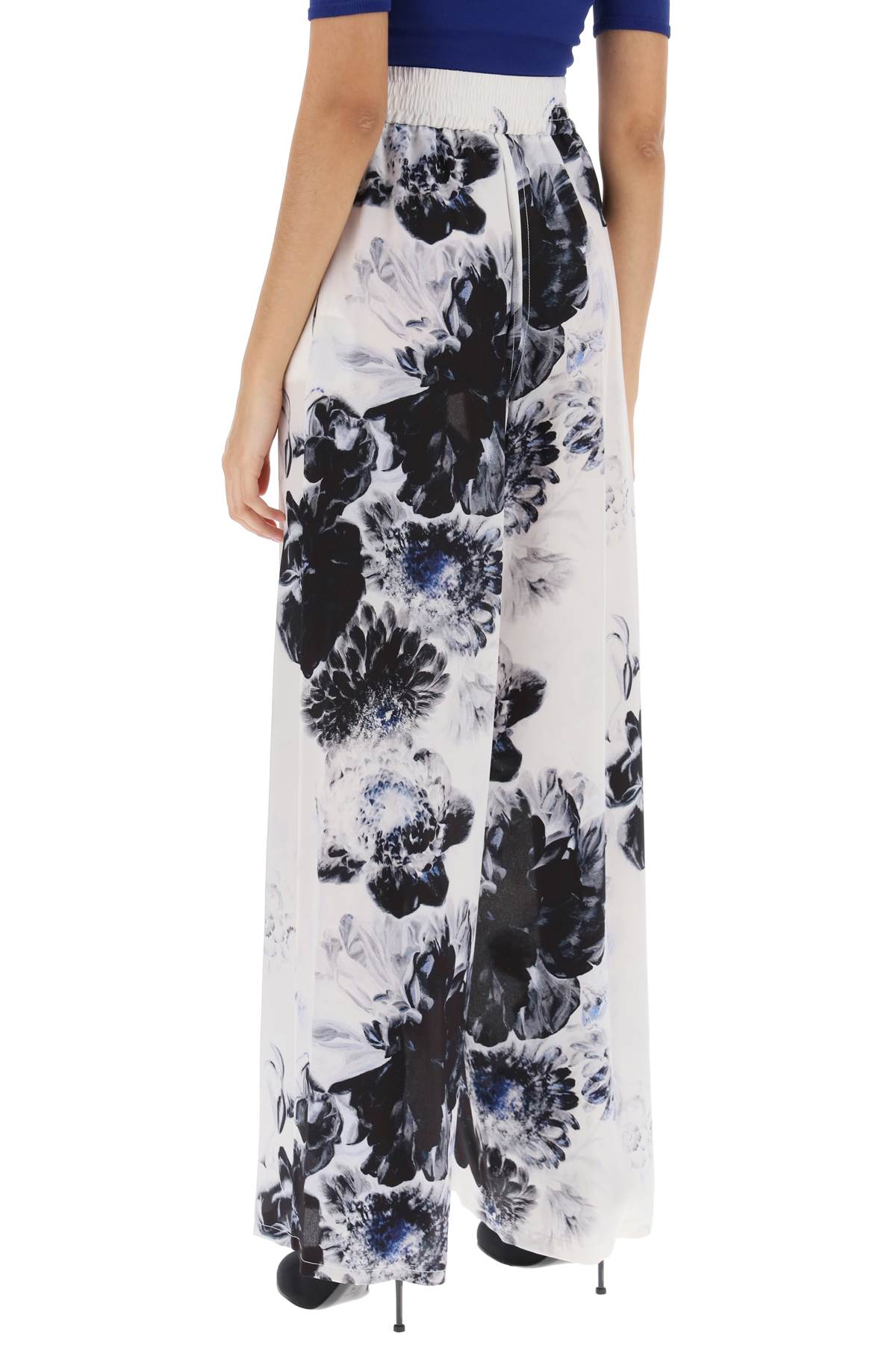 ALEXANDER MCQUEEN Silk Pants for Women - SS24 Collection