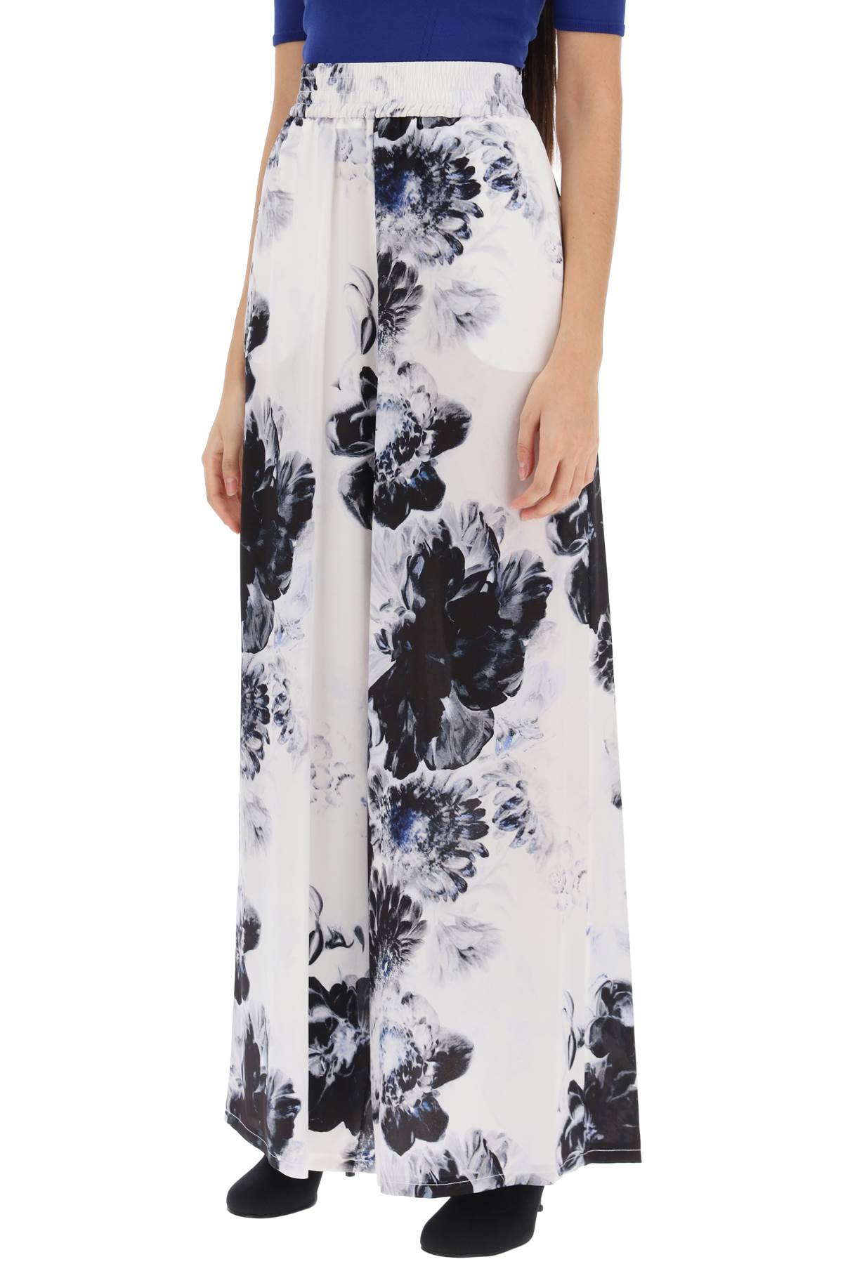 ALEXANDER MCQUEEN Silk Pants for Women - SS24 Collection