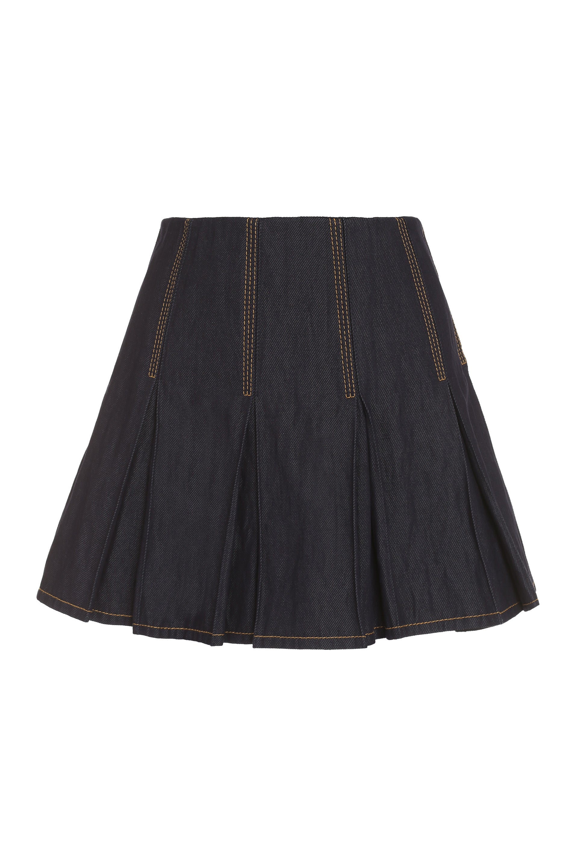 BOTTEGA VENETA Stylish Pleated Mini Skirt