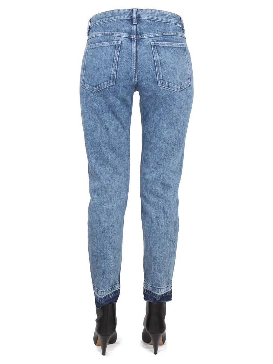 MARANT ÉTOILE Women's High-Waisted Mini Jeans