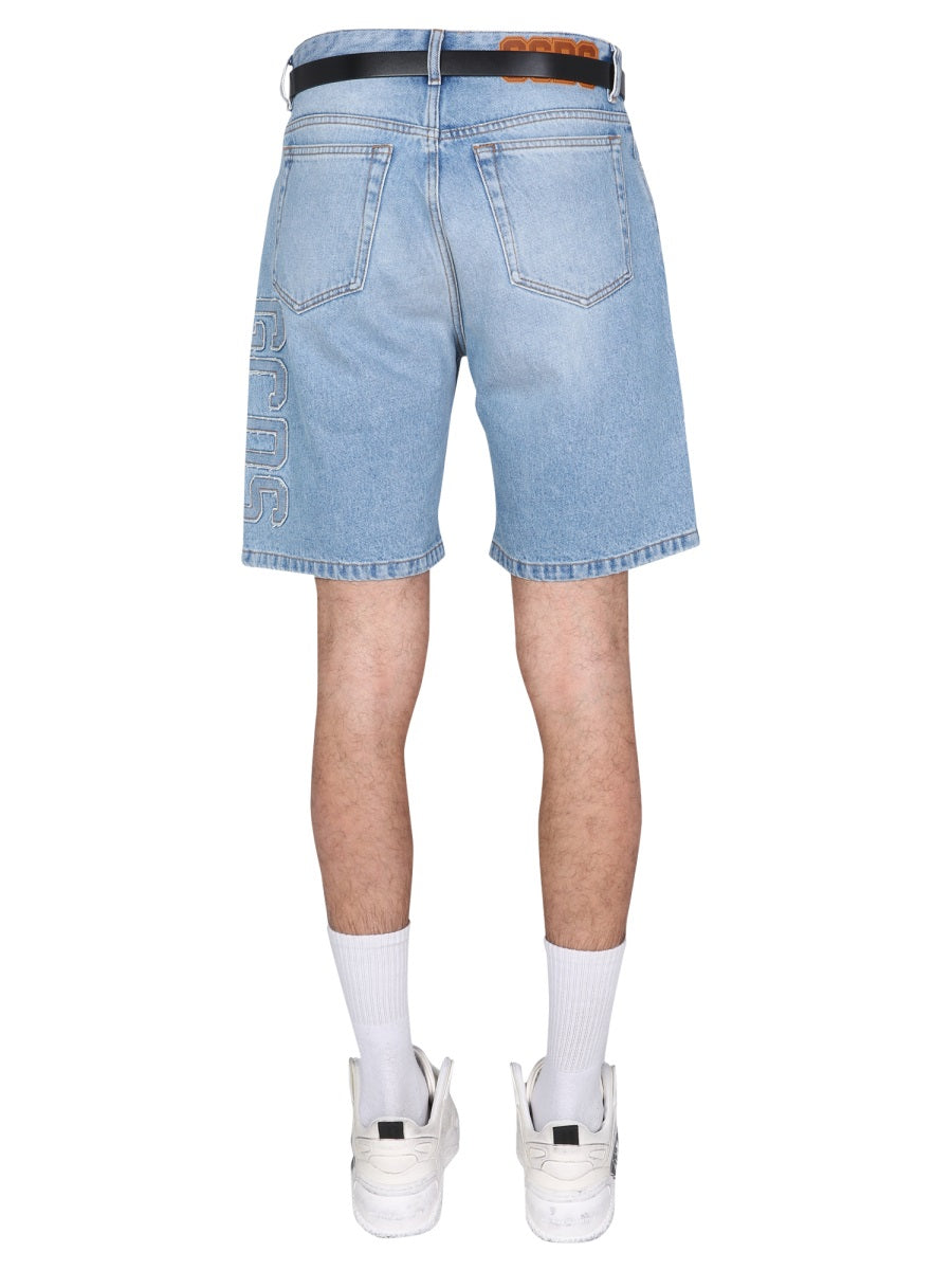 GCDS Logo Bermuda Shorts for Men - SS23 Collection