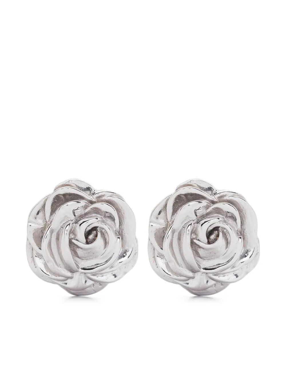 MAGDA BUTRYM Elegant Rhodium Mini Earrings