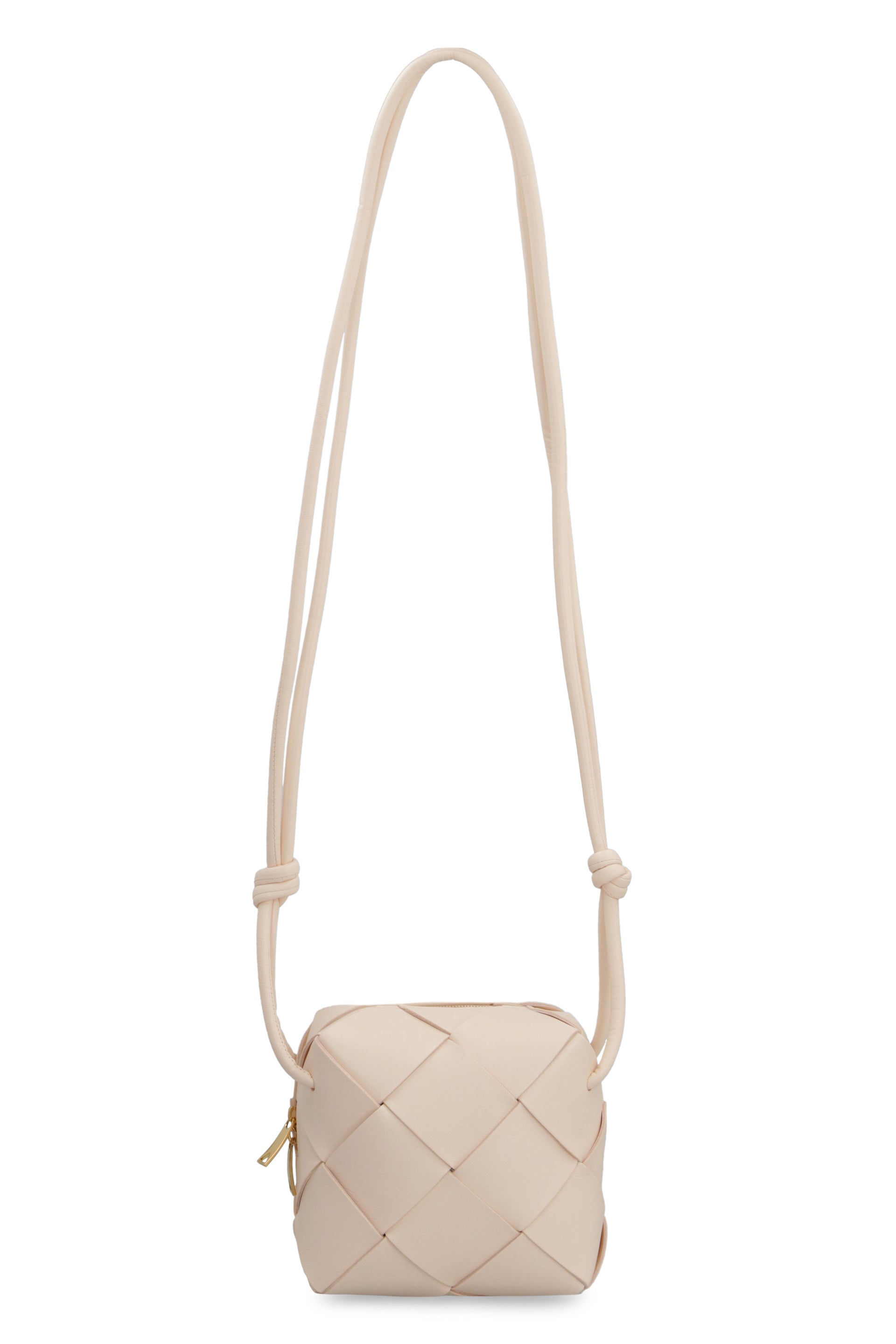 BOTTEGA VENETA Mini Cassette Camera Handbag - Dimensions: 14.5x14.5x7.5cm