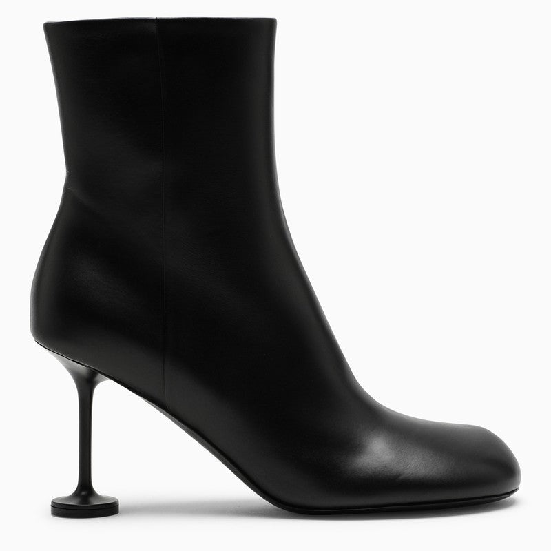 BALENCIAGA Women's Elegant Leather Ankle Boots