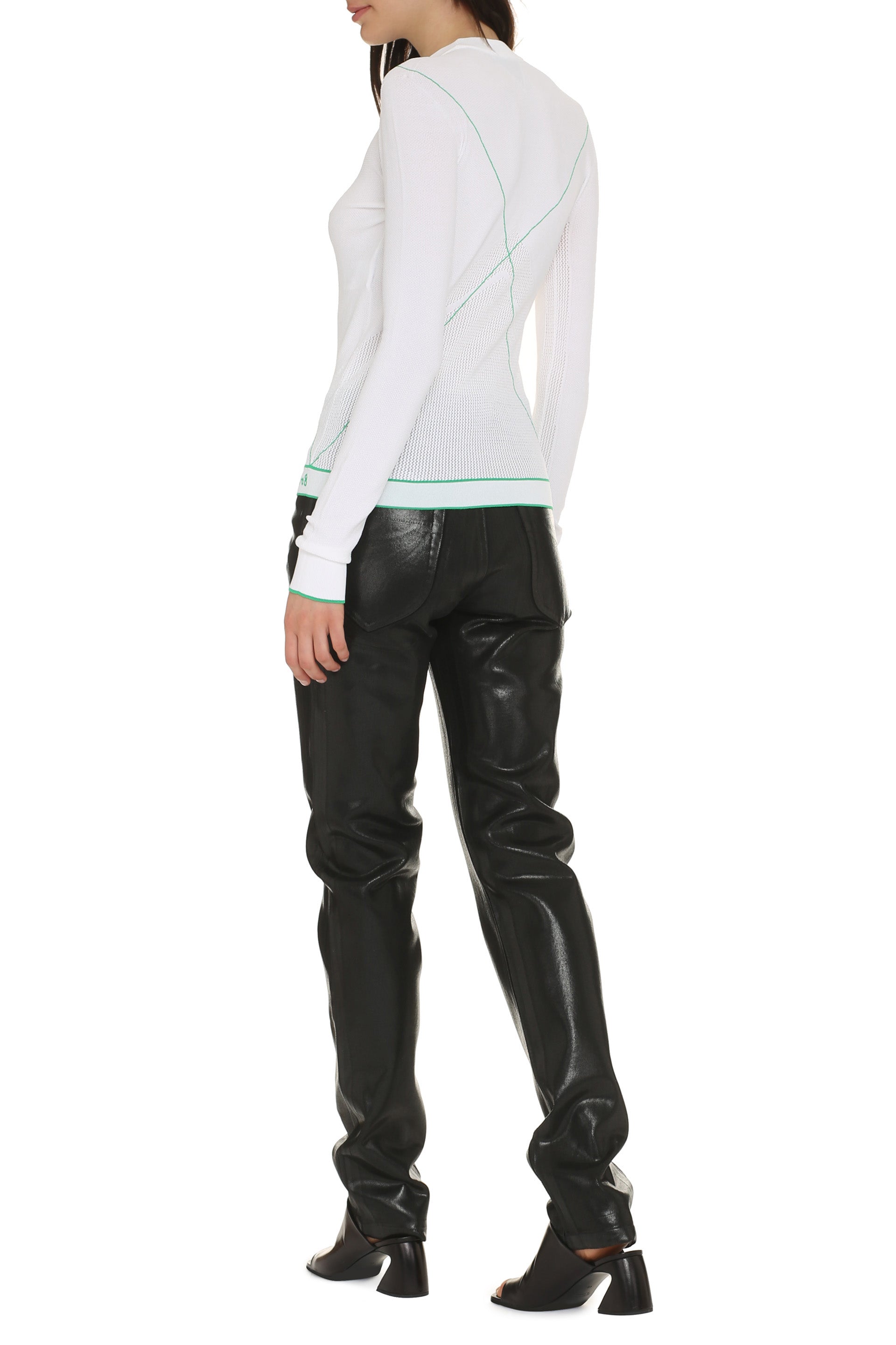 BOTTEGA VENETA Viscose Blend Pullover Sweater for Women