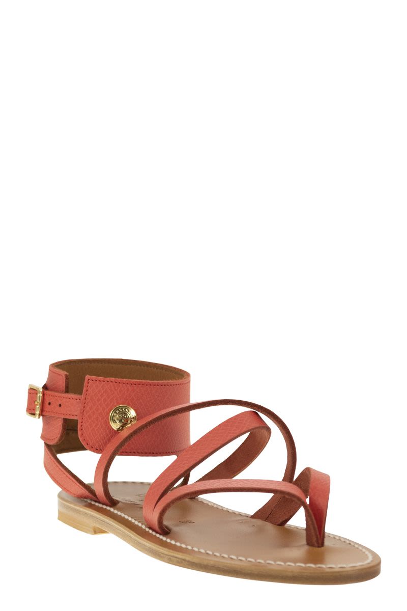 LONGCHAMP Leather Sandals