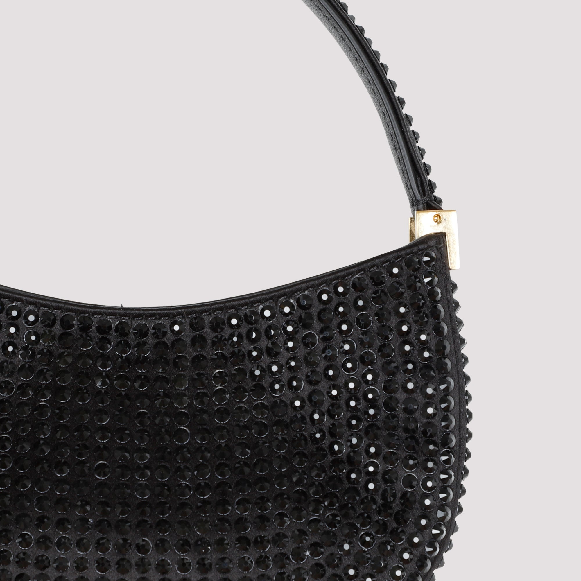 MAGDA BUTRYM Elegant Mini Crystal Hobo Handbag