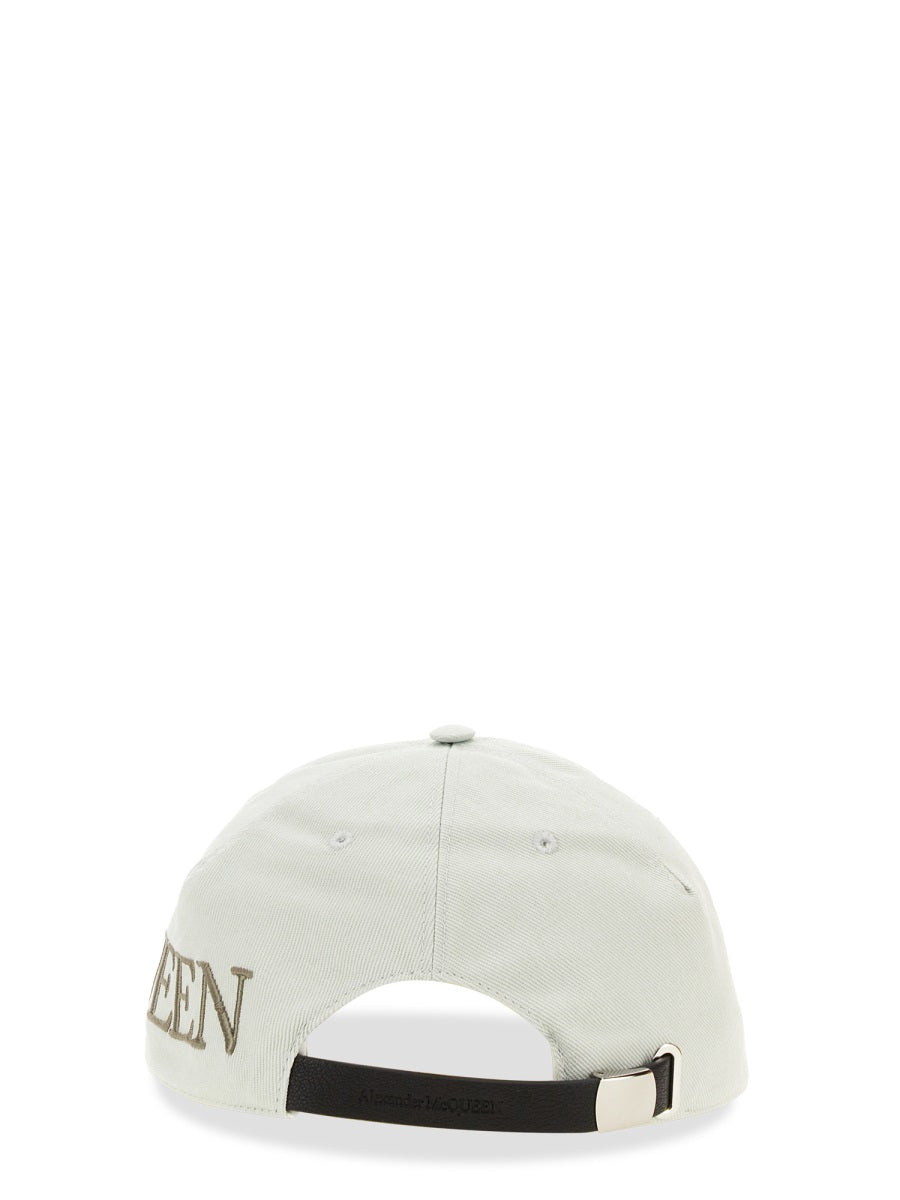 ALEXANDER McQUEEN Classic Hard Visor Baseball Cap for Men